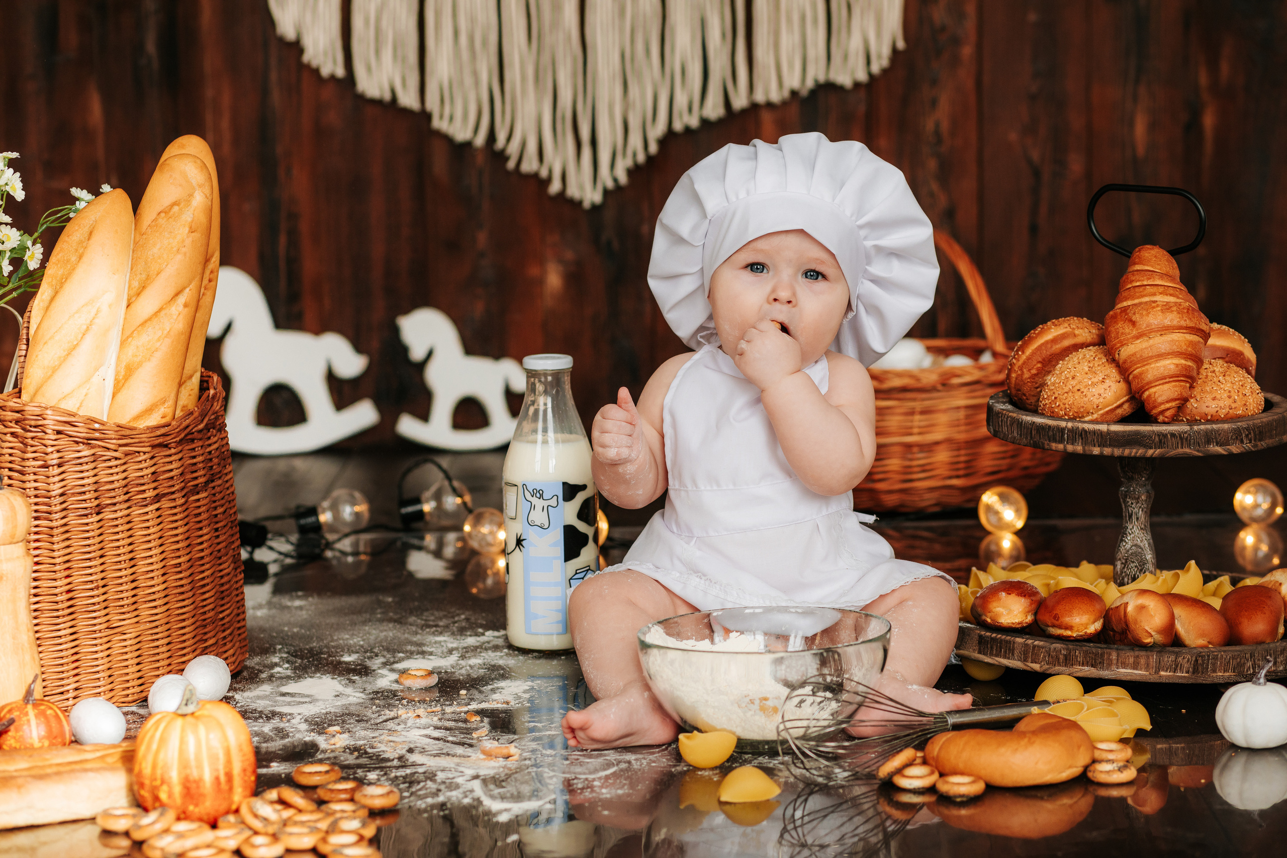 Булочники на багетной вечеринке. Свадебный, семейный фотограф в Дзержинске, Нижнем Новгороде Наталья Хр