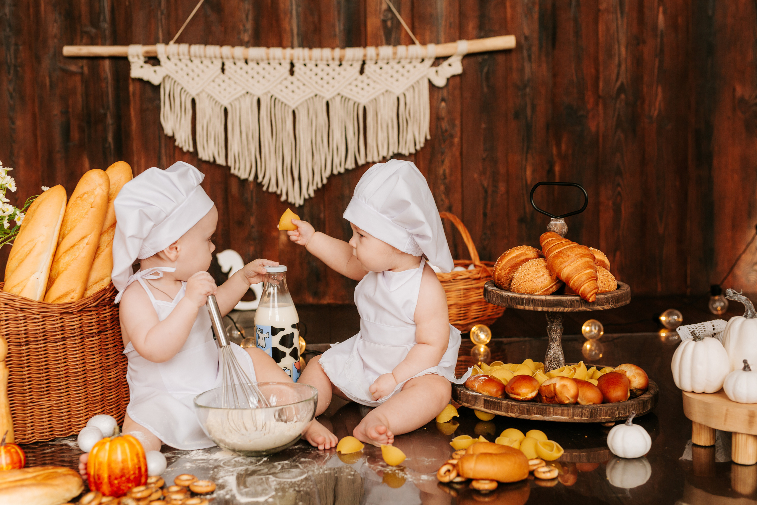 Булочники на багетной вечеринке. Свадебный, семейный фотограф в Дзержинске, Нижнем Новгороде Наталья Хр
