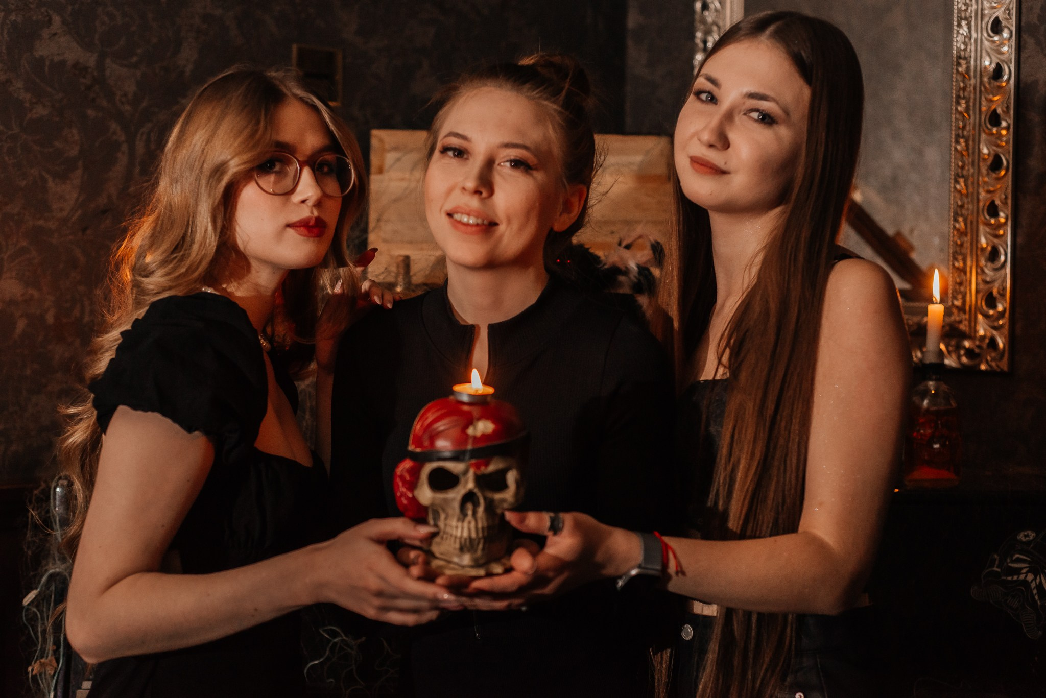 Halloween party в кальянной HookahPlace. Профессиональный пейзажный фотограф Новокрещенов Станислав