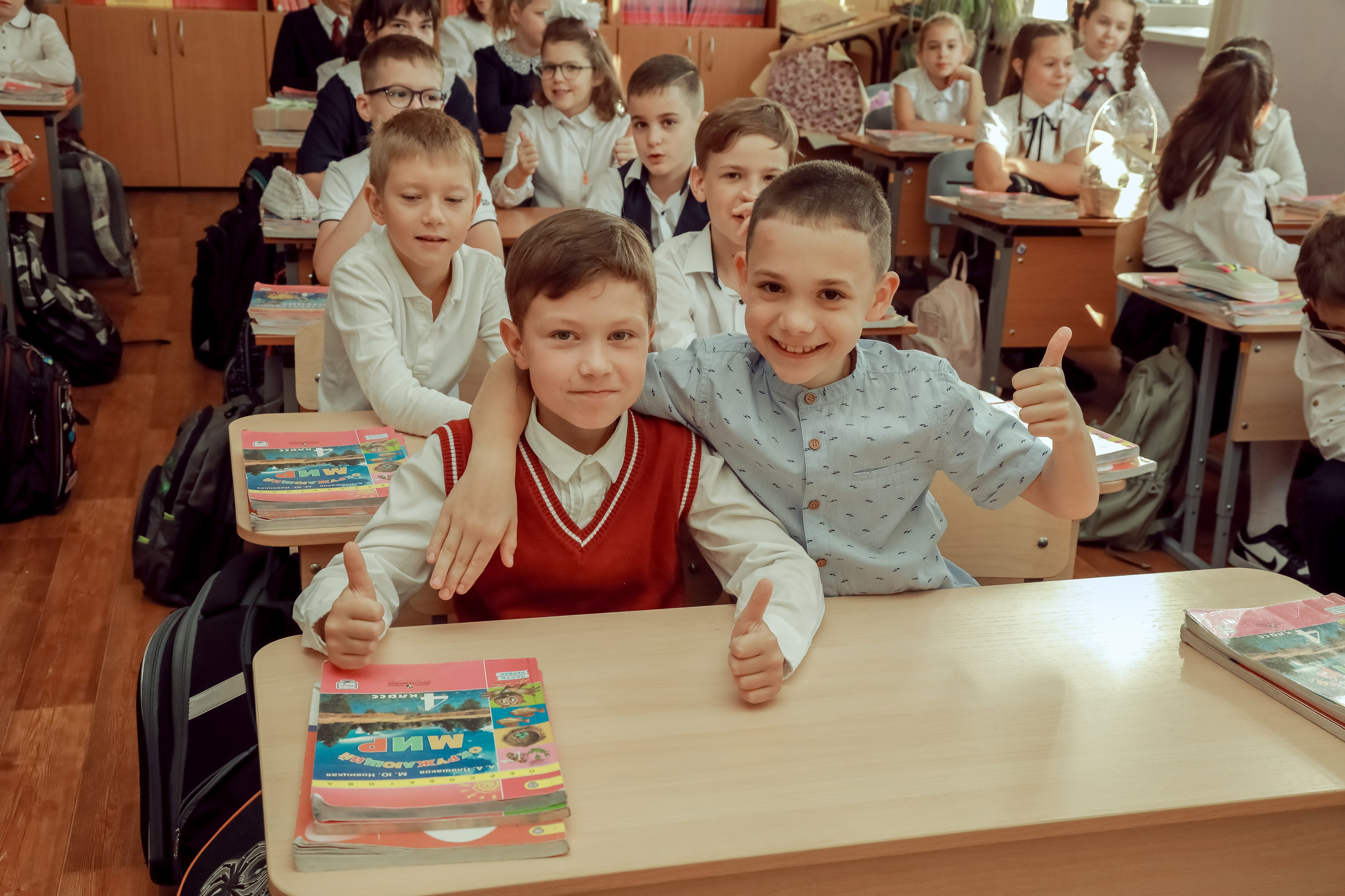В школе. Детский и семейный фотограф Москва Наталья Матвеенко