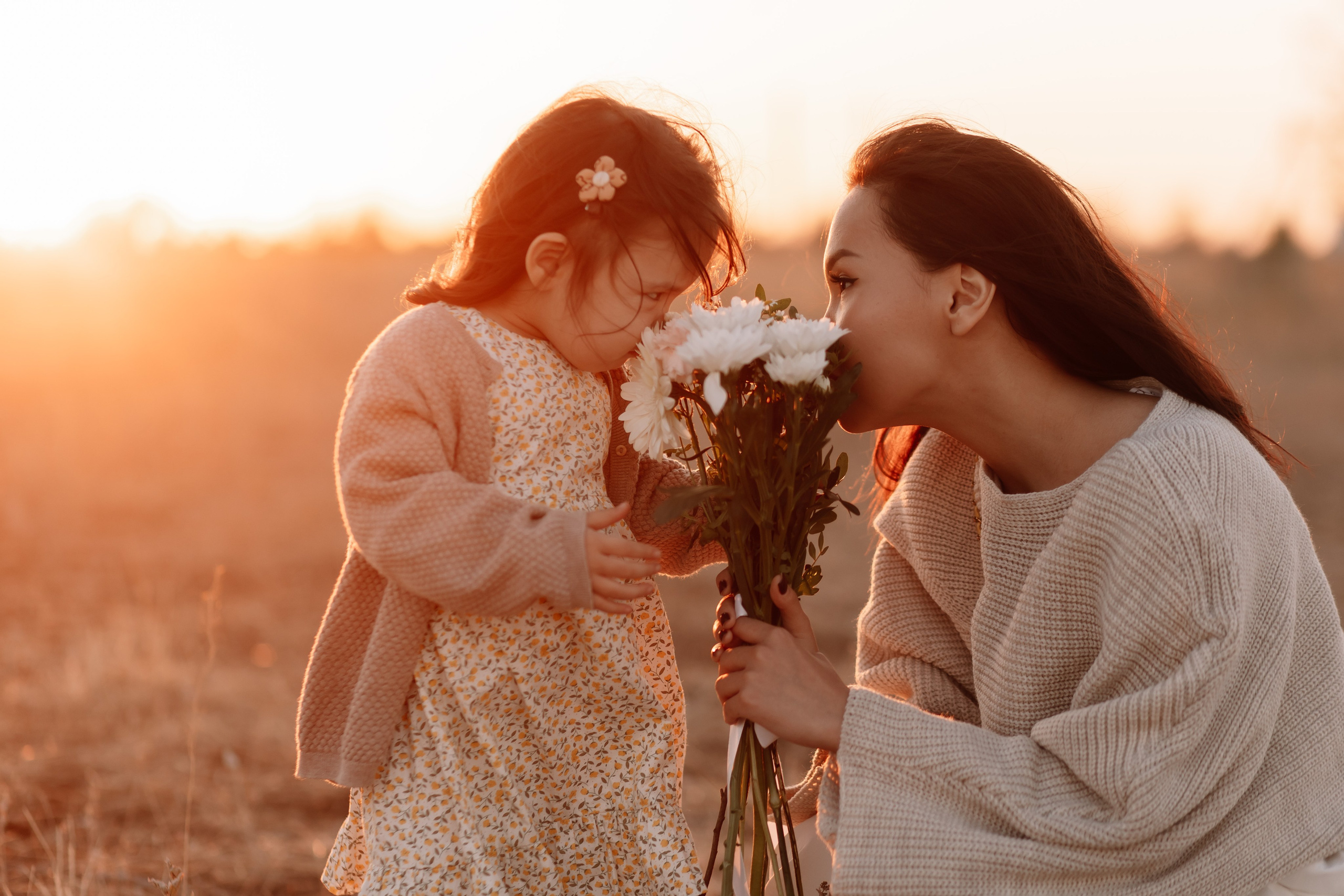 Фотосессия мама с дочей. Свадебный и семейный фотограф в Элисте Лиджик Сарлов