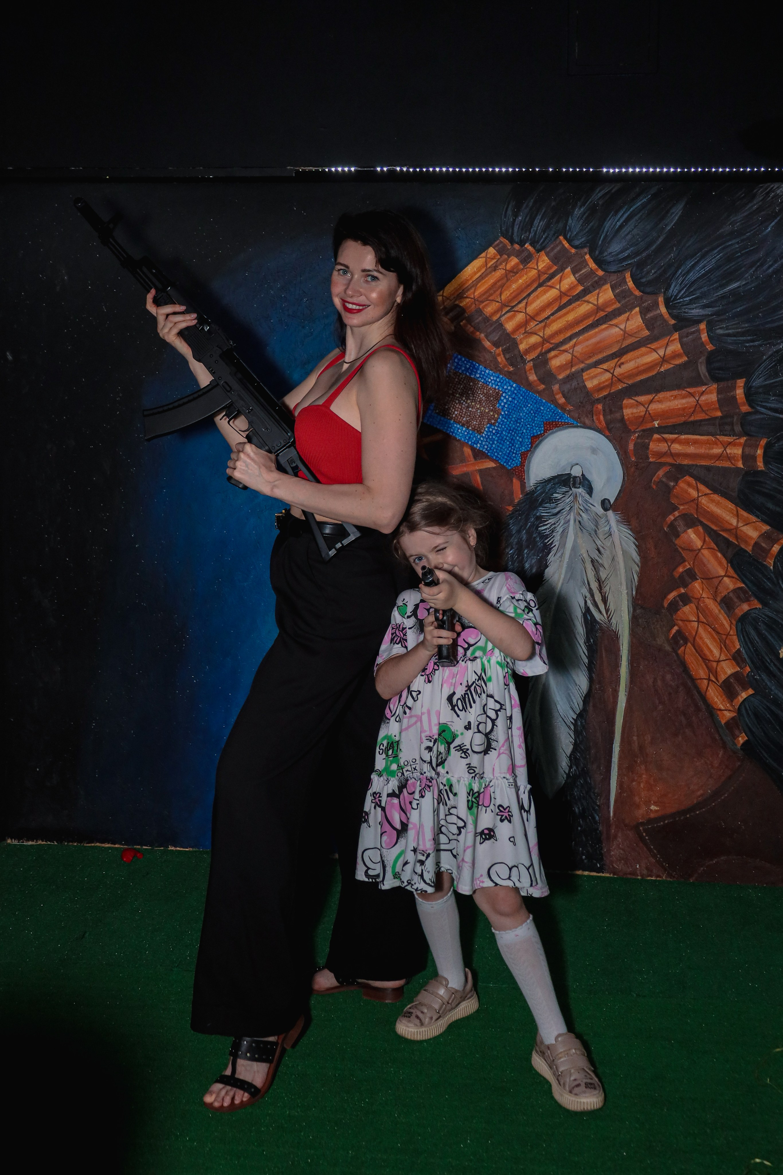 День рождение в стрелковом клубе. Фотограф Надршина Лилия