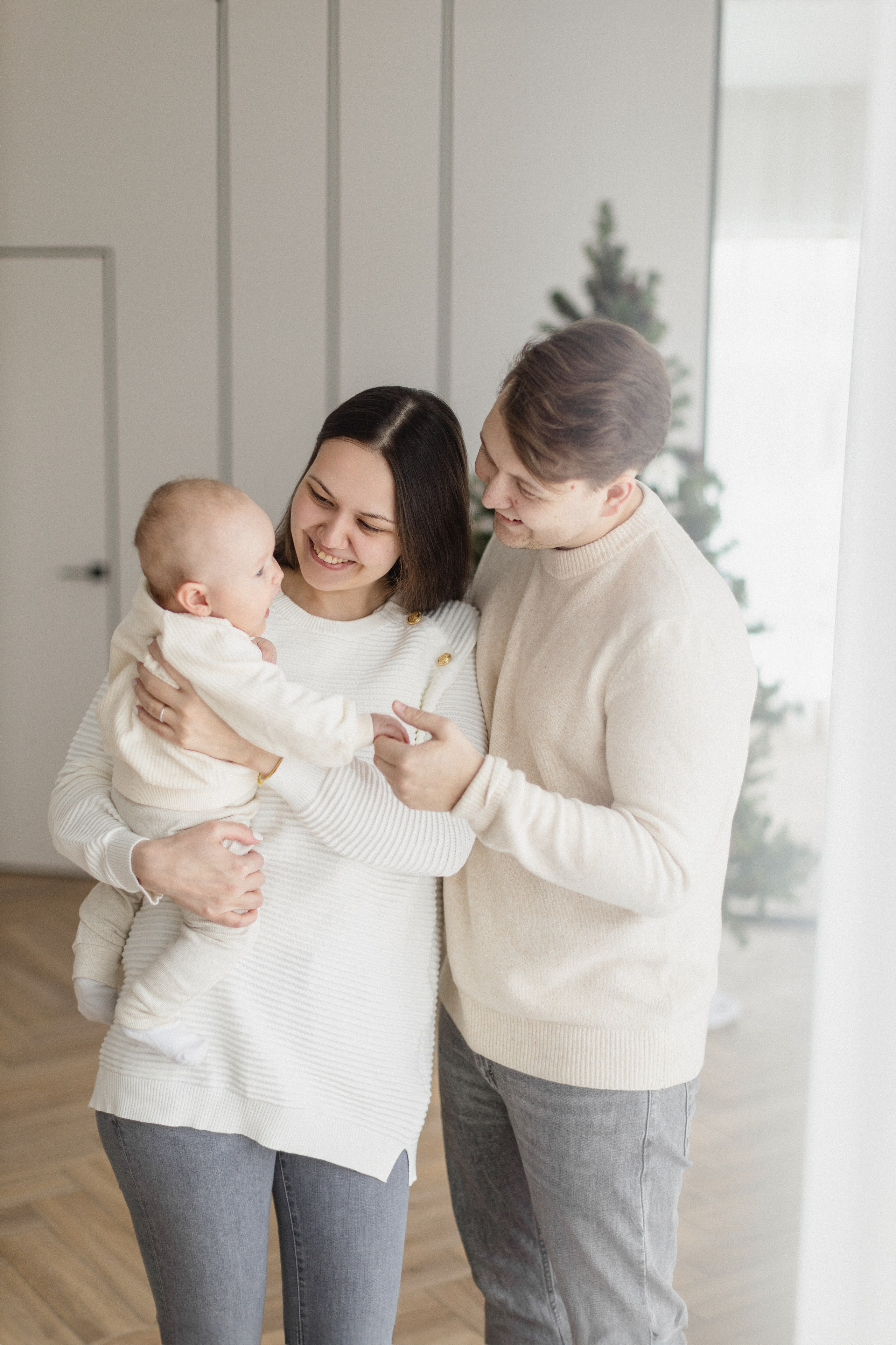 Мария и Максим с сыном. Кузьмина Анастасия — контент-фотограф | Москва