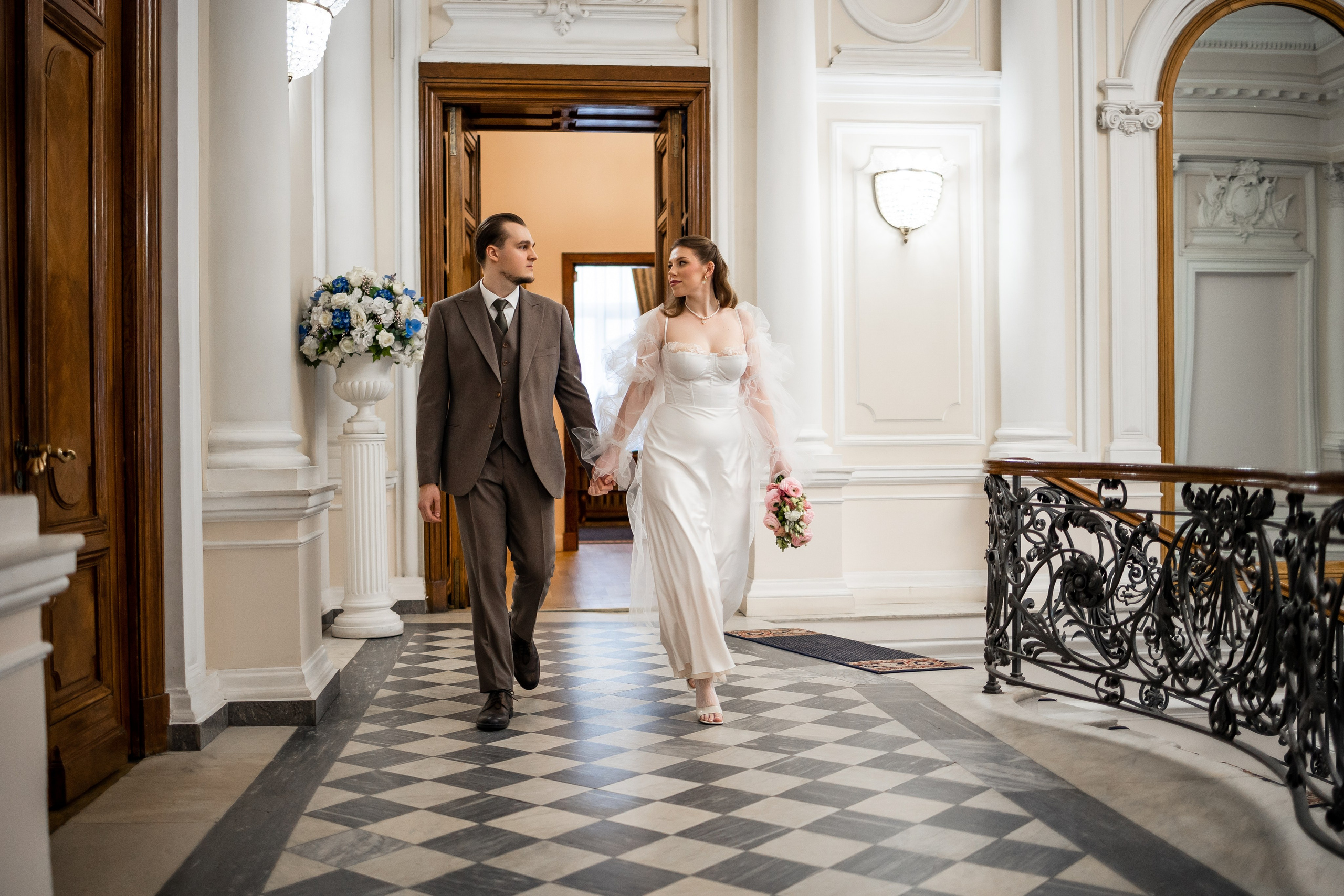 АКАДЕМИЯ ОСОБНЯК ШУВАЛОВА. Свадебный фотограф Санкт-Петербург Катерина Ширяева