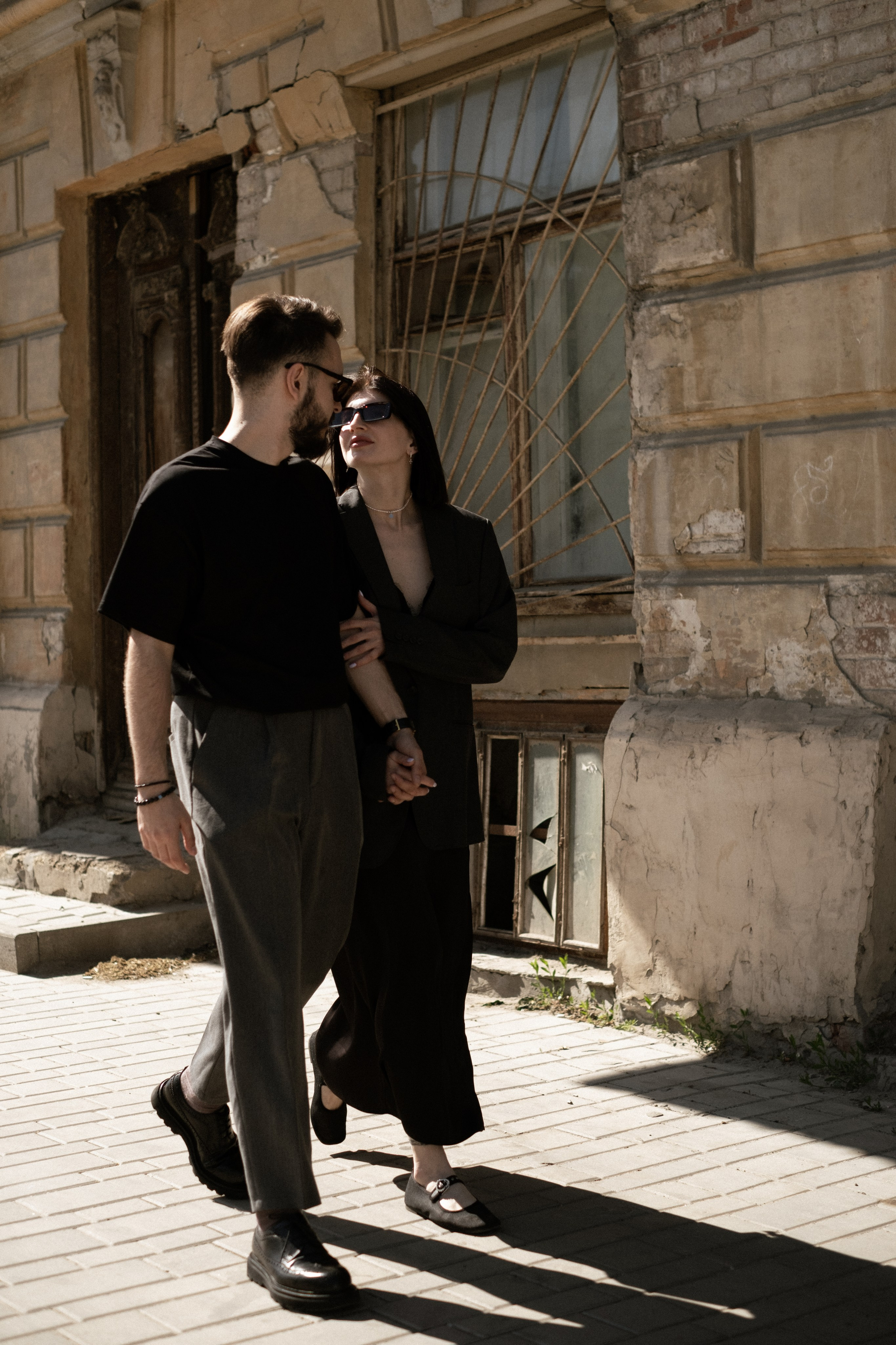 Настя и Максим. Фотограф в Москве. Женский и мужской портрет, лавстори (love story)