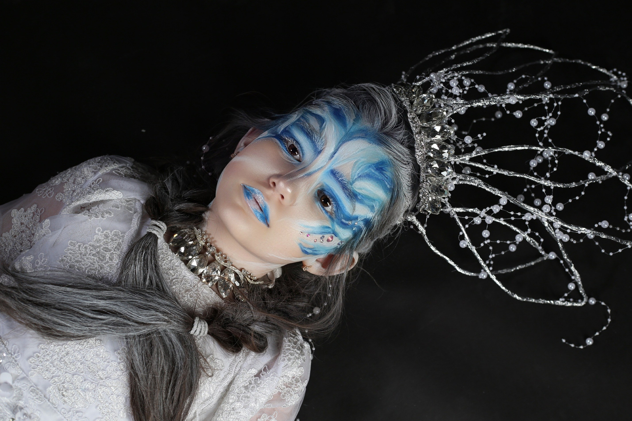 Фотосессия в стиле «Снежная королева». Профессиональный фотограф Алена Александрова