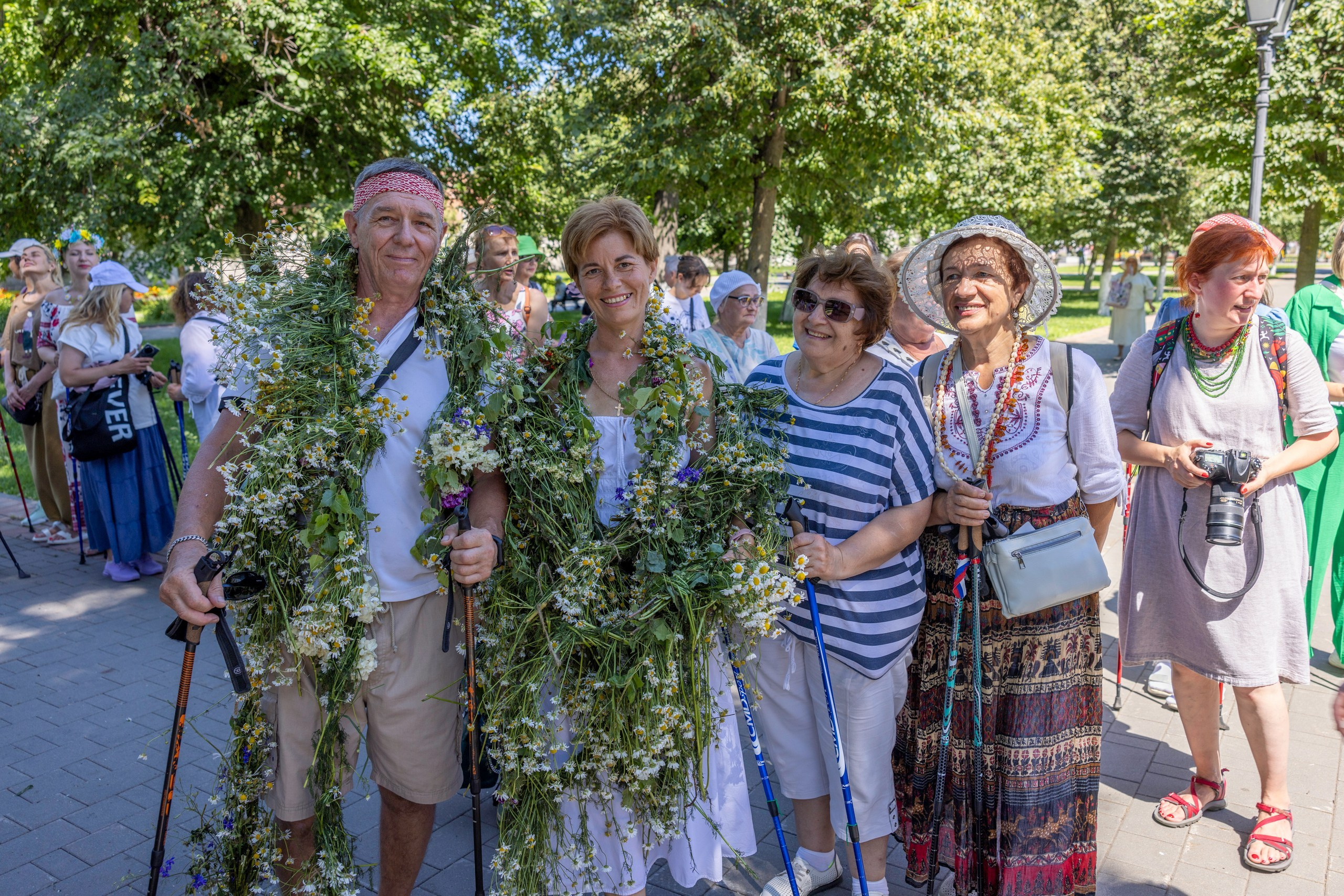 Фестиваль «Ромашковый хоровод». Северная ходьба. Фотограф в Туле Крупский АнДРей. Фотостудия «КАДР71» в Туле