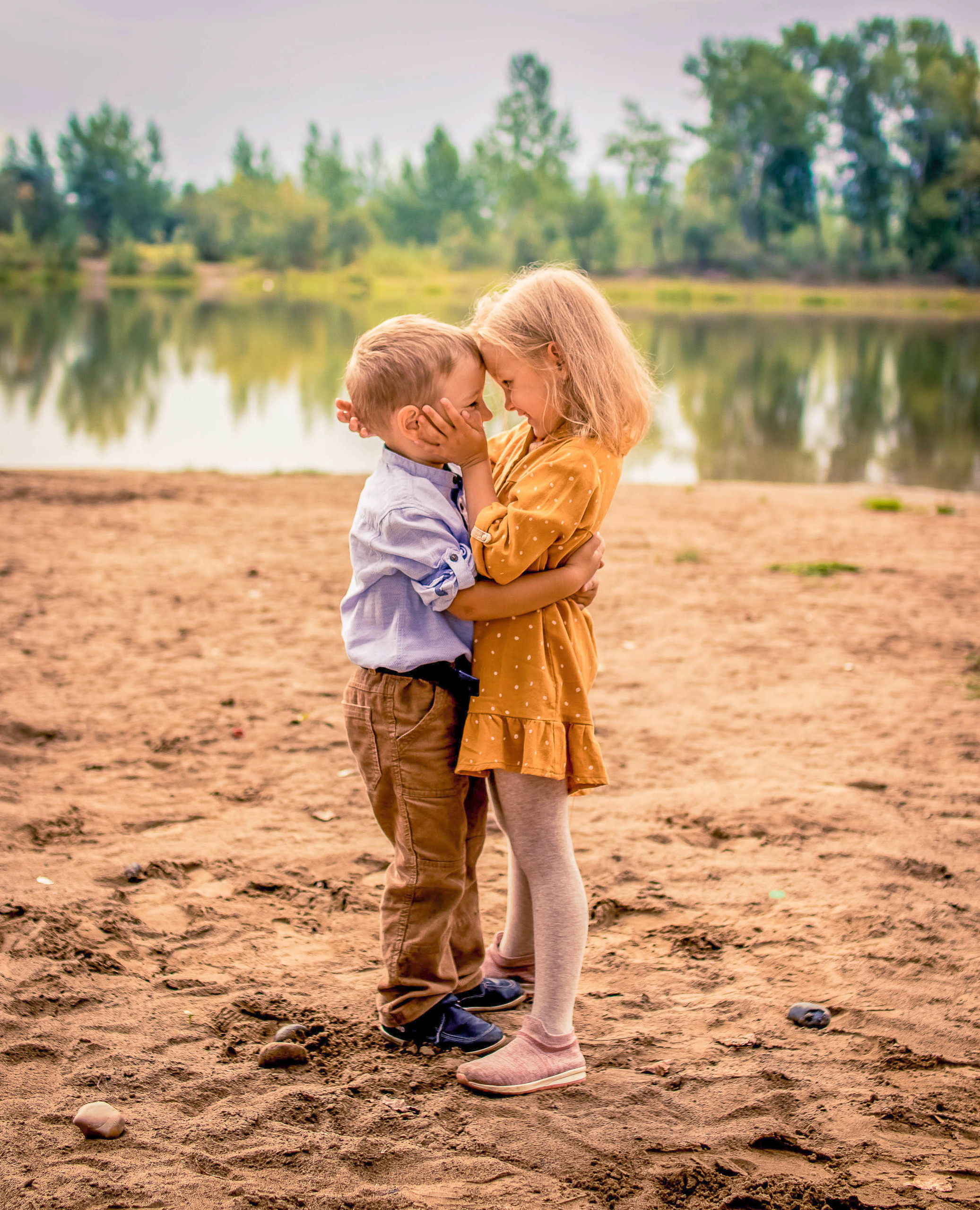 Детская фотосессия на улице. Семейный и детский фотограф в Красноярске Ольга Гаврикова