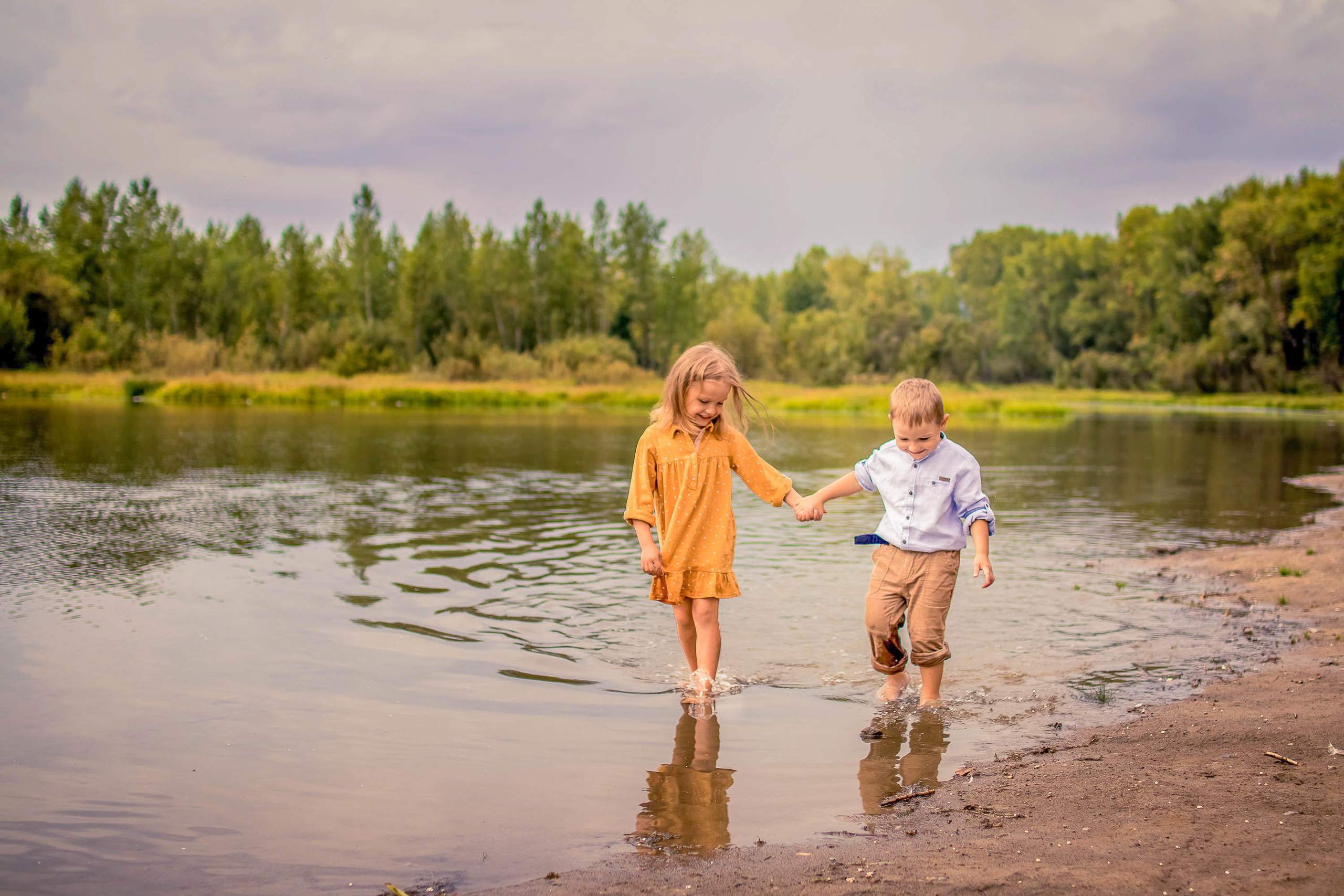 Детская фотосессия на улице. Семейный и детский фотограф в Красноярске Ольга Гаврикова