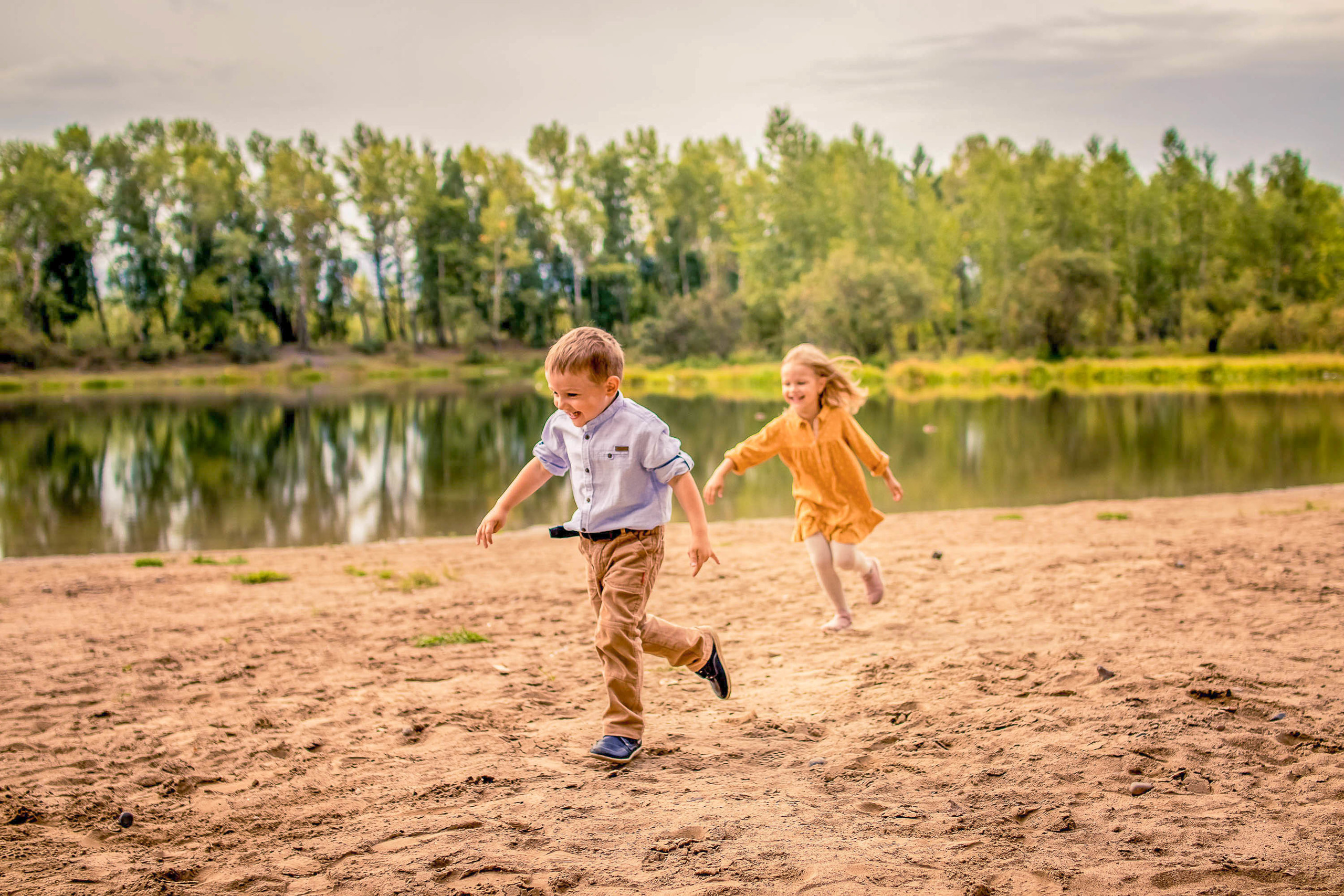 Детская фотосессия на улице. Семейный и детский фотограф в Красноярске Ольга Гаврикова