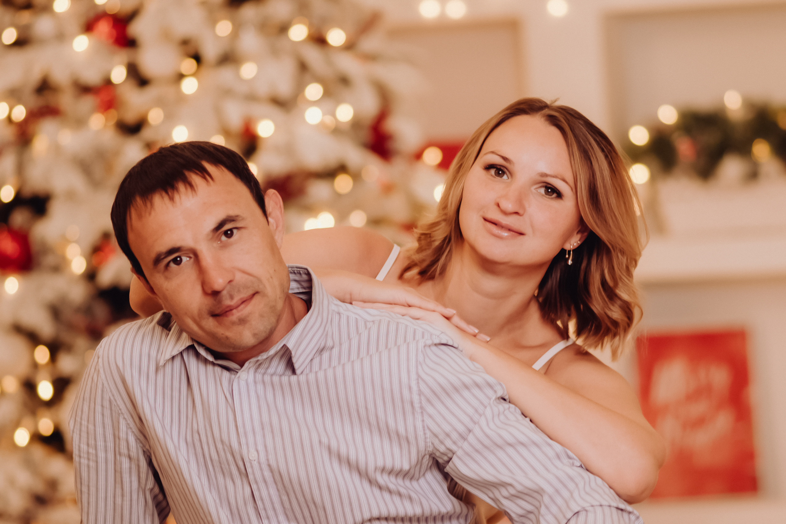 Студийная фотосессия лав стори. Семейный и детский фотограф в Красноярске Ольга Гаврикова