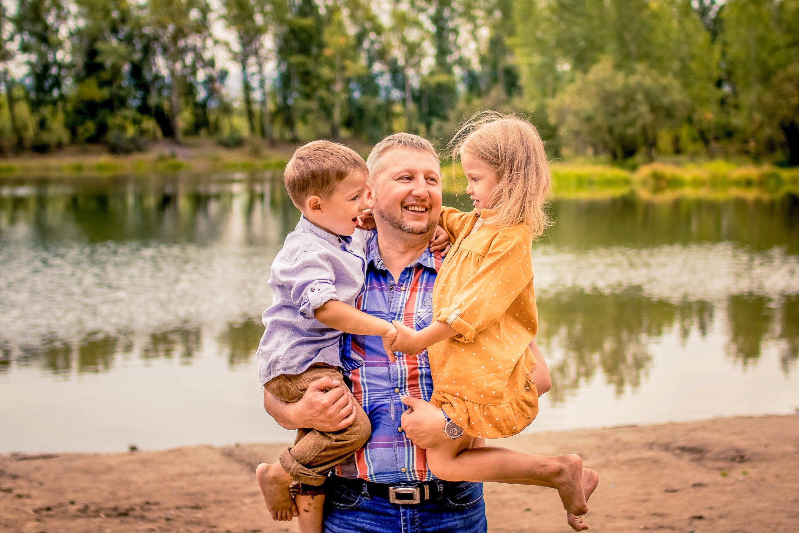 Детская фотосессия на улице. Семейный и детский фотограф в Красноярске Ольга Гаврикова