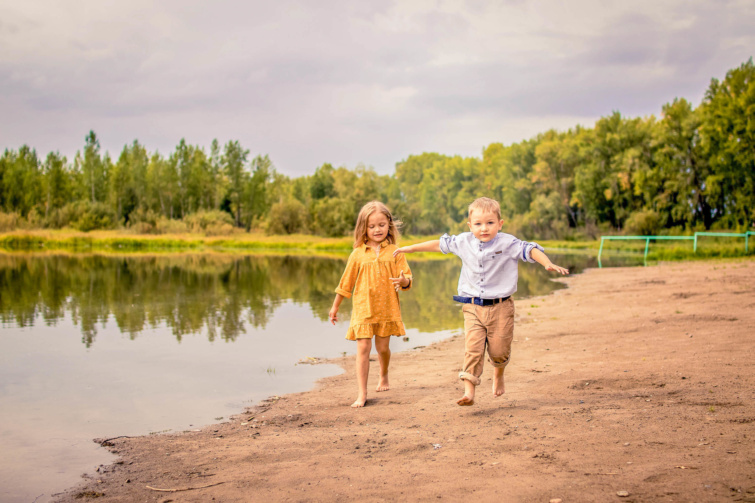 Детская фотосессия на улице. Семейный и детский фотограф в Красноярске Ольга Гаврикова