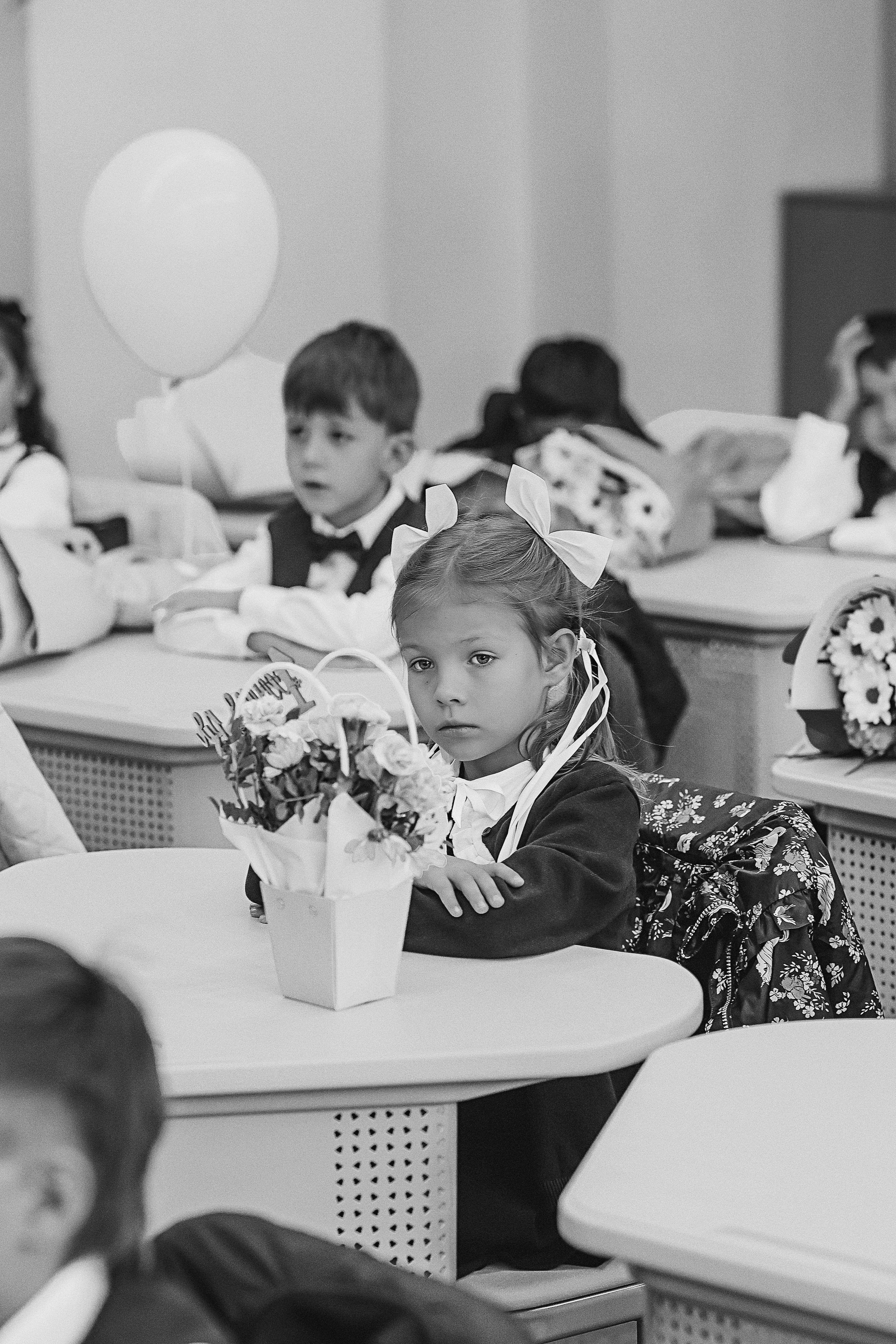 1 сентября линейка+кл час+портреты. Семейный фотограф Тюмень, фотограф на роды Салмина Мария