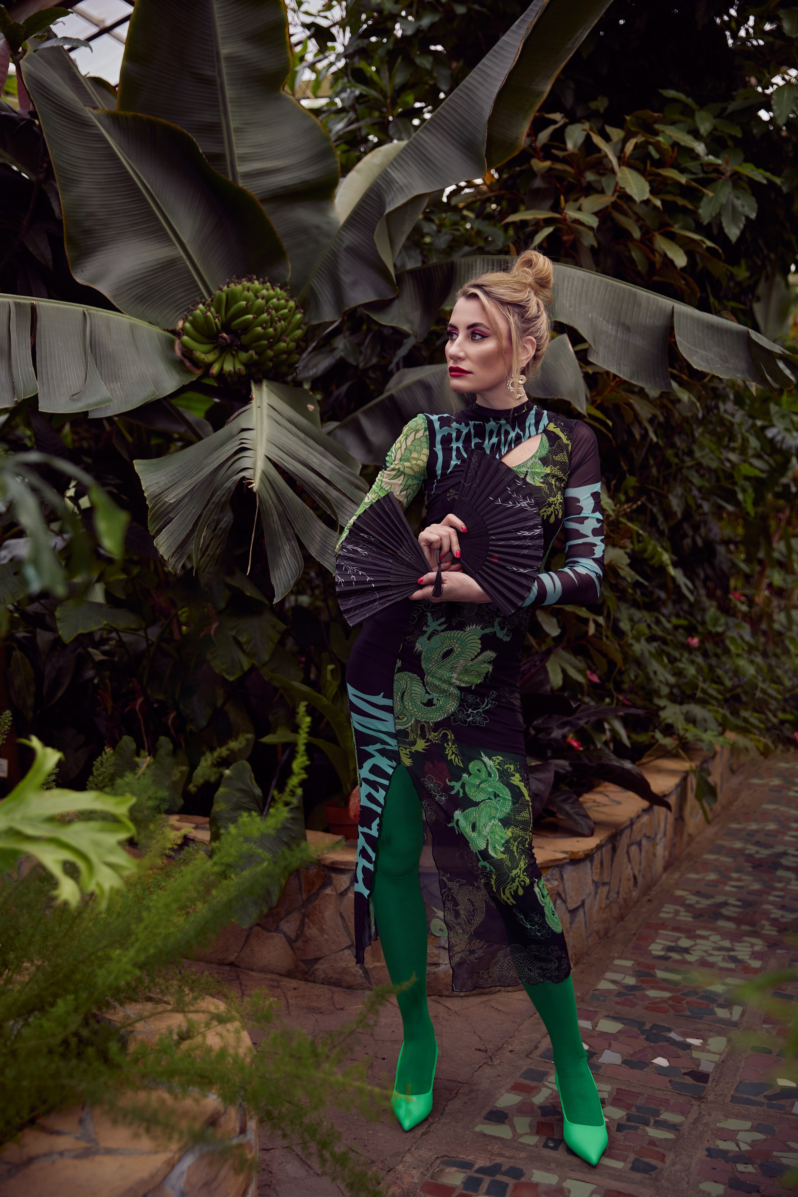 Марина, ботсад. Фотограф женского портрета, беременности и материнства Харькова Елена