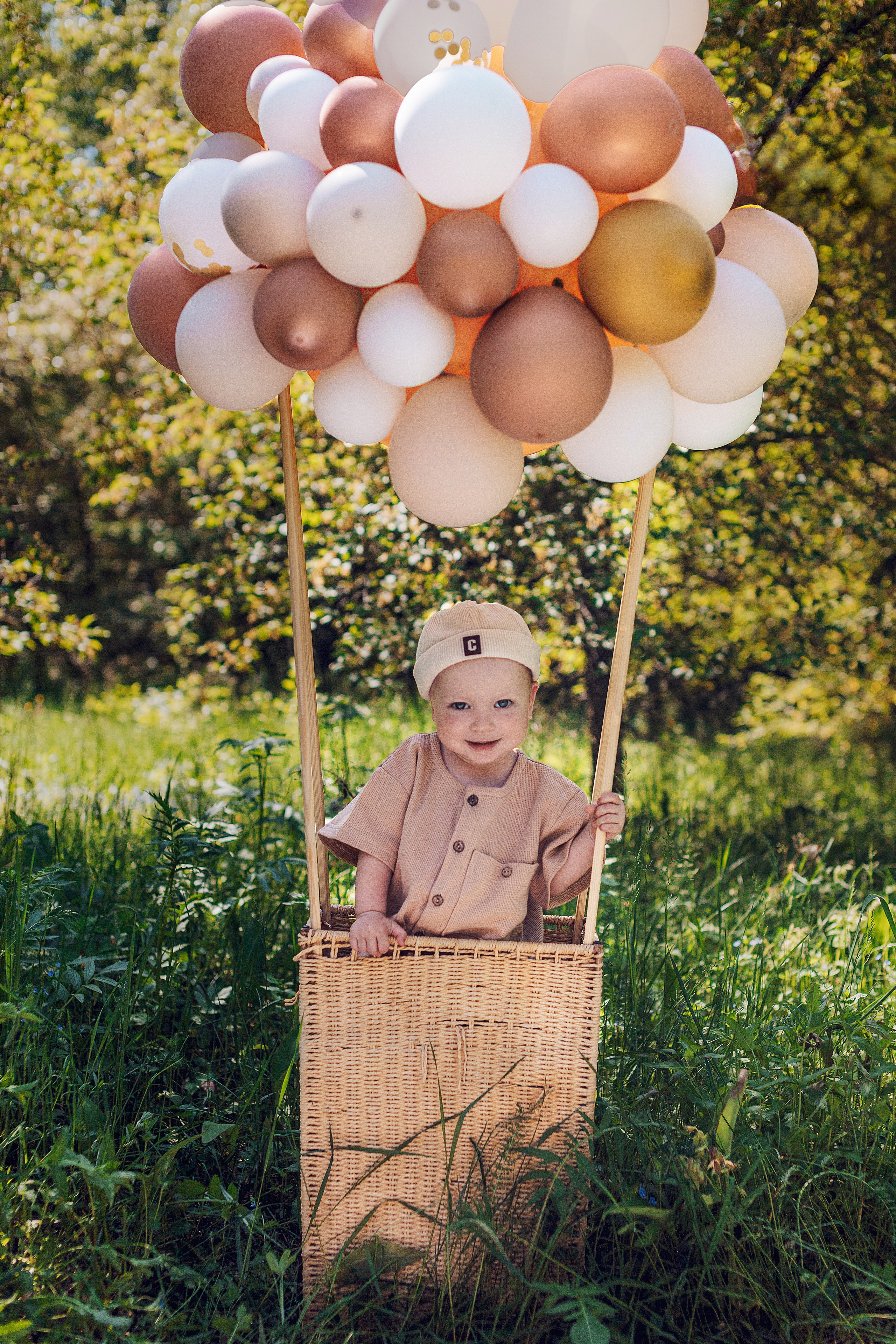 Полет на шарах. Семейный и художественный фотограф в Тюмени Юлия Логинова
