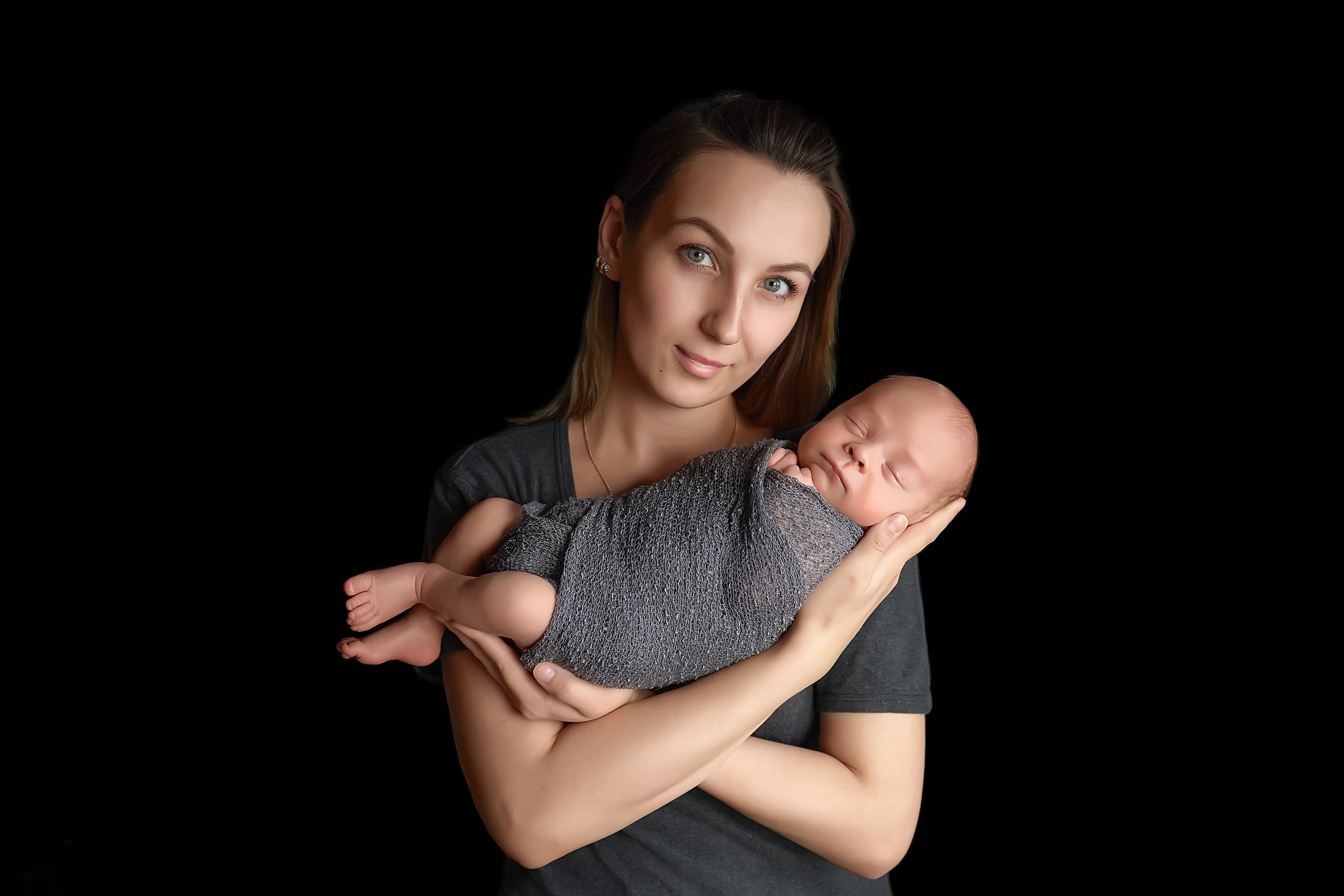 Семья. Фотограф новорожденных и родов в Екатеринбурге Куклина Анна