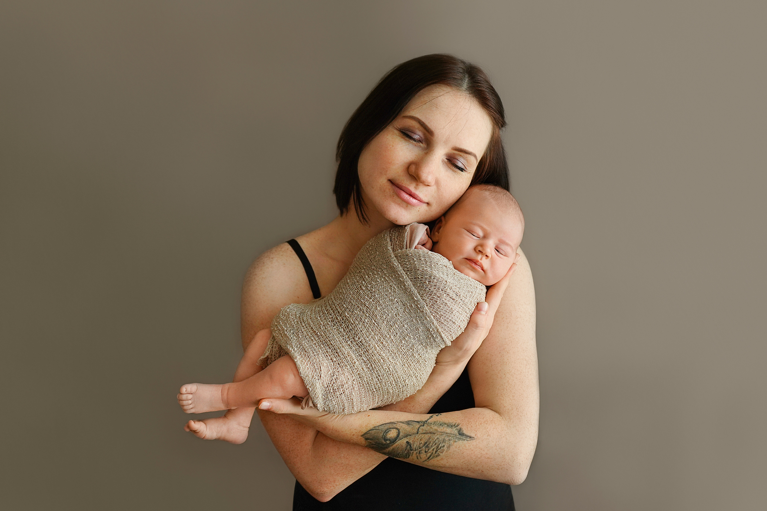 Семья. Фотограф новорожденных и родов в Екатеринбурге Куклина Анна