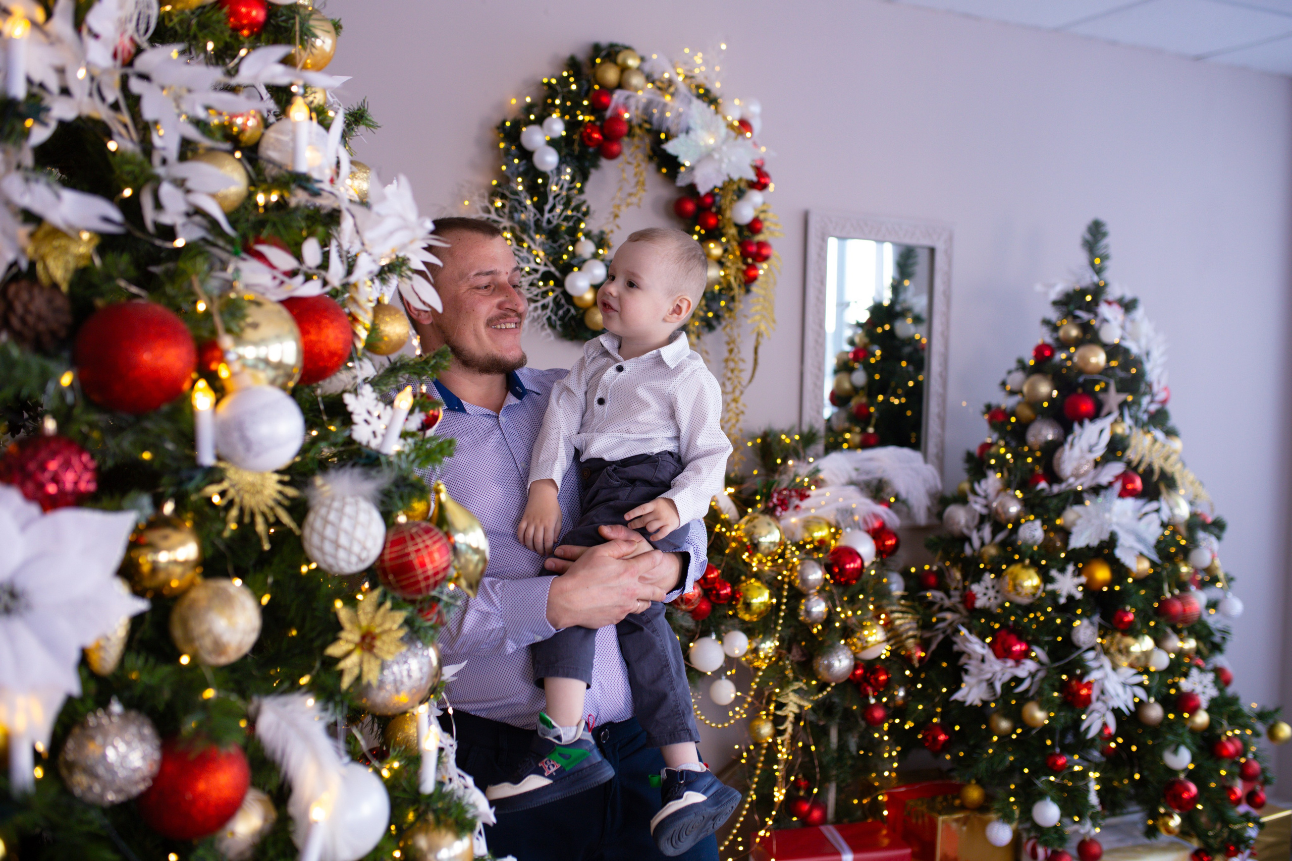 Семейная новогодняя фотосессия. Свадебный и семейный фотограф Виолетта в Липецке
