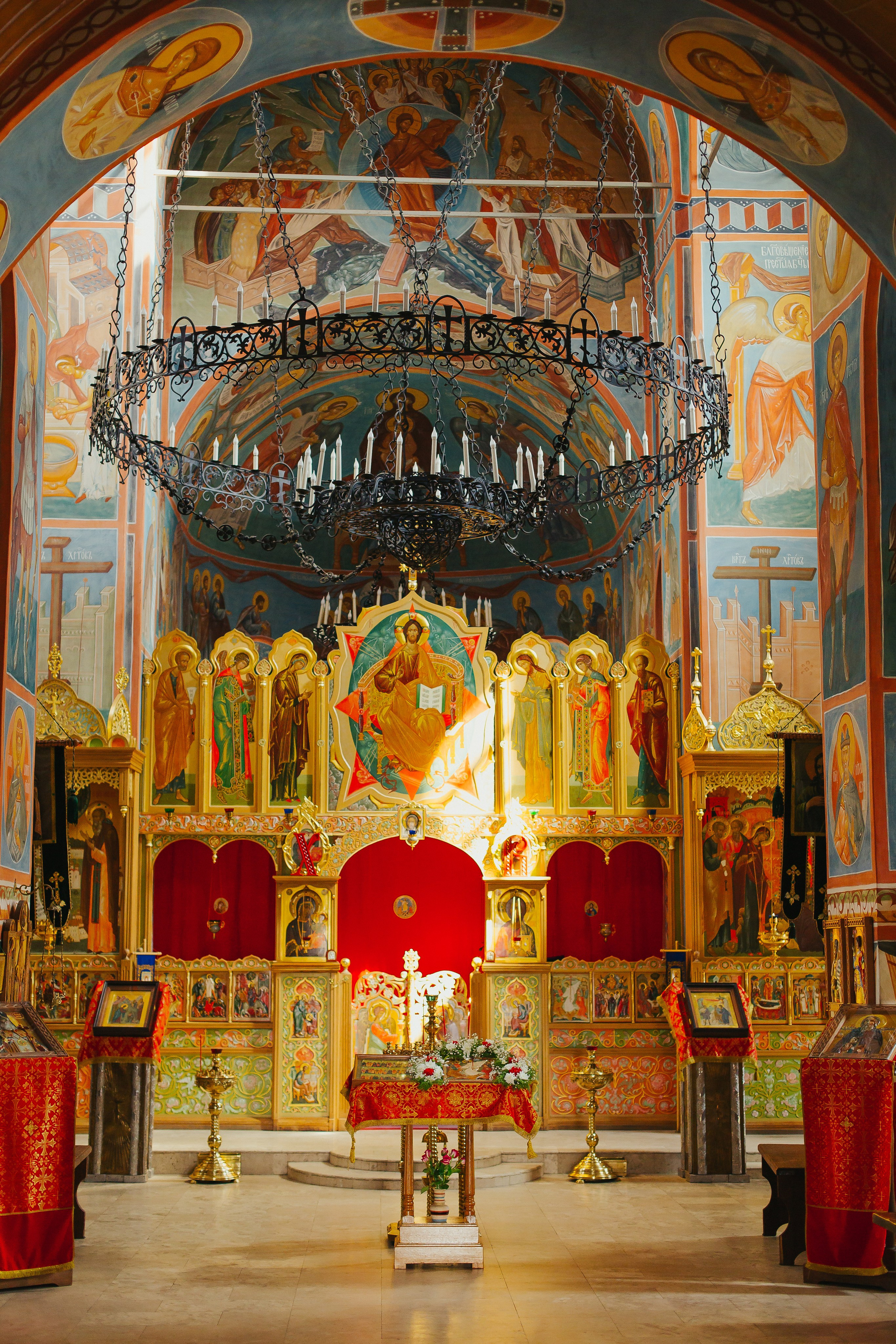 Крещение Михаила. Церковь Явления Пресвятой Богородицы. Фотограф новорожденных и детский в Сергиевом Посаде Кругликова Юлия