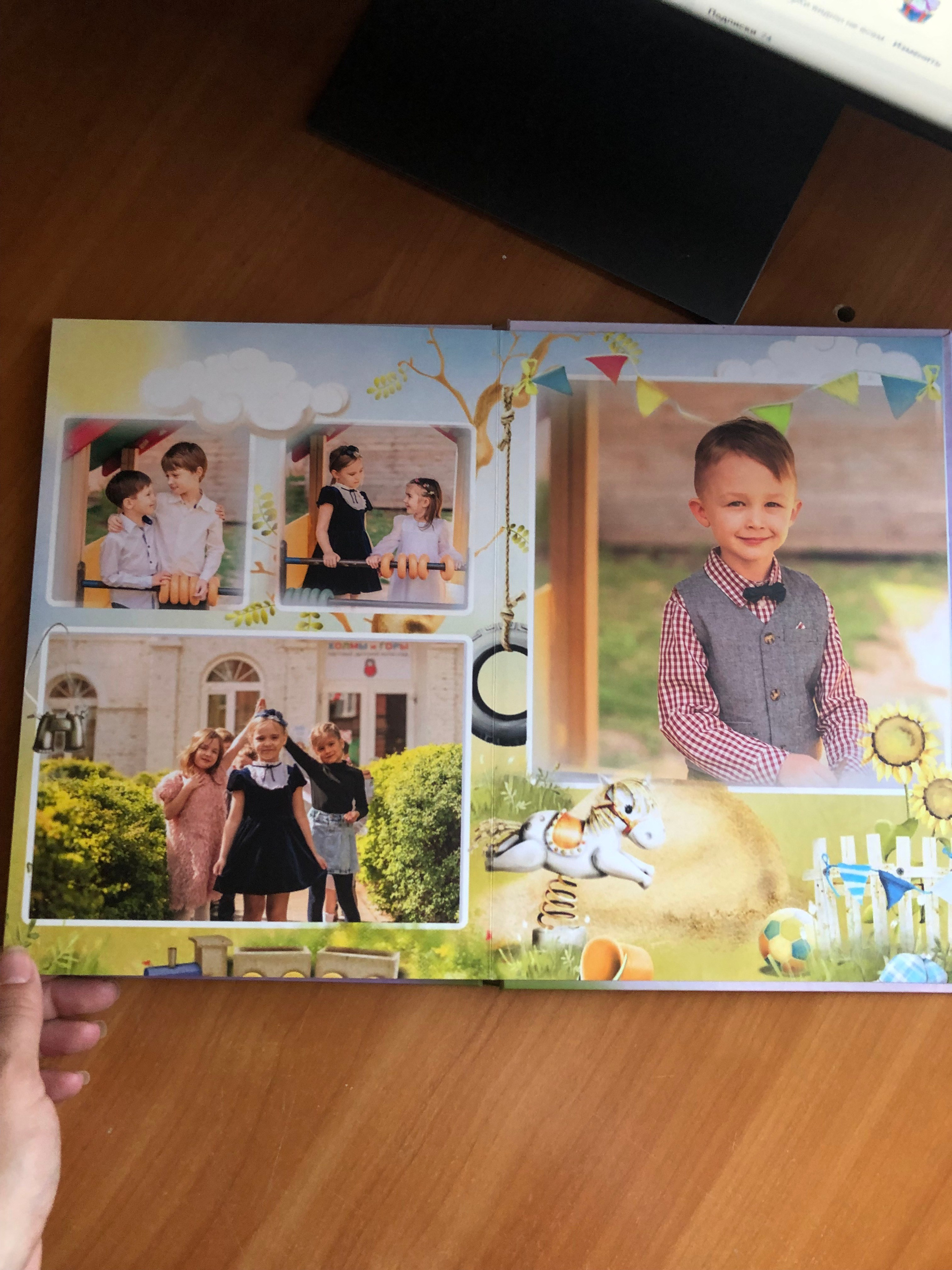 Выпускной альбом для детского сада. Семейный, детский фотограф в Воронеже Анна Никитина
