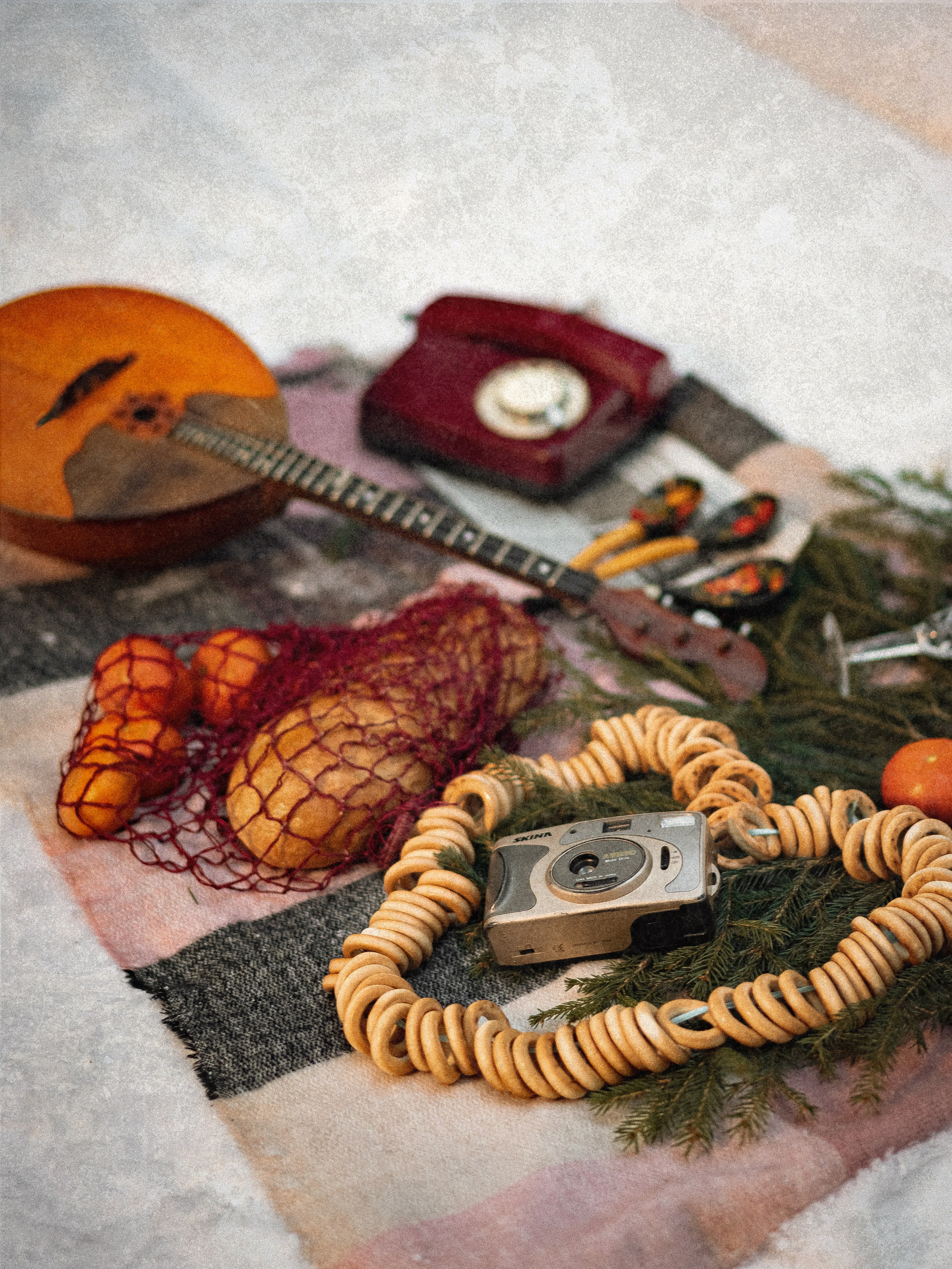 Ольга — фотосессия в зимнем стиле. Фотограф Москва