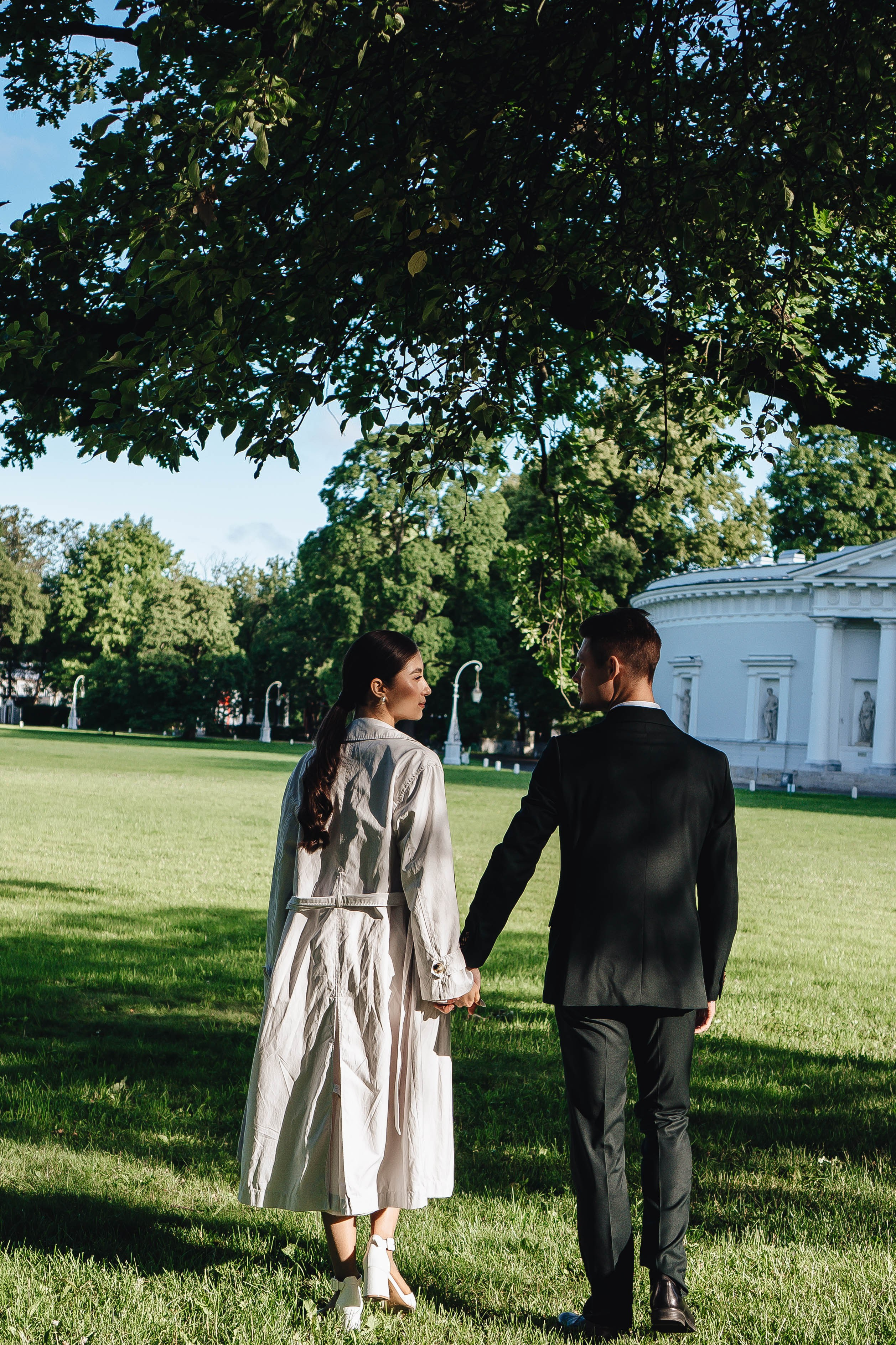 СВАДЕБНАЯ СЬЕМКА НА РАССВЕТЕ НА ЕЛАГИНОМ ОСТОРОВЕ. Профессиональный фотограф, Санкт-Петербург — Виктория Богомолова