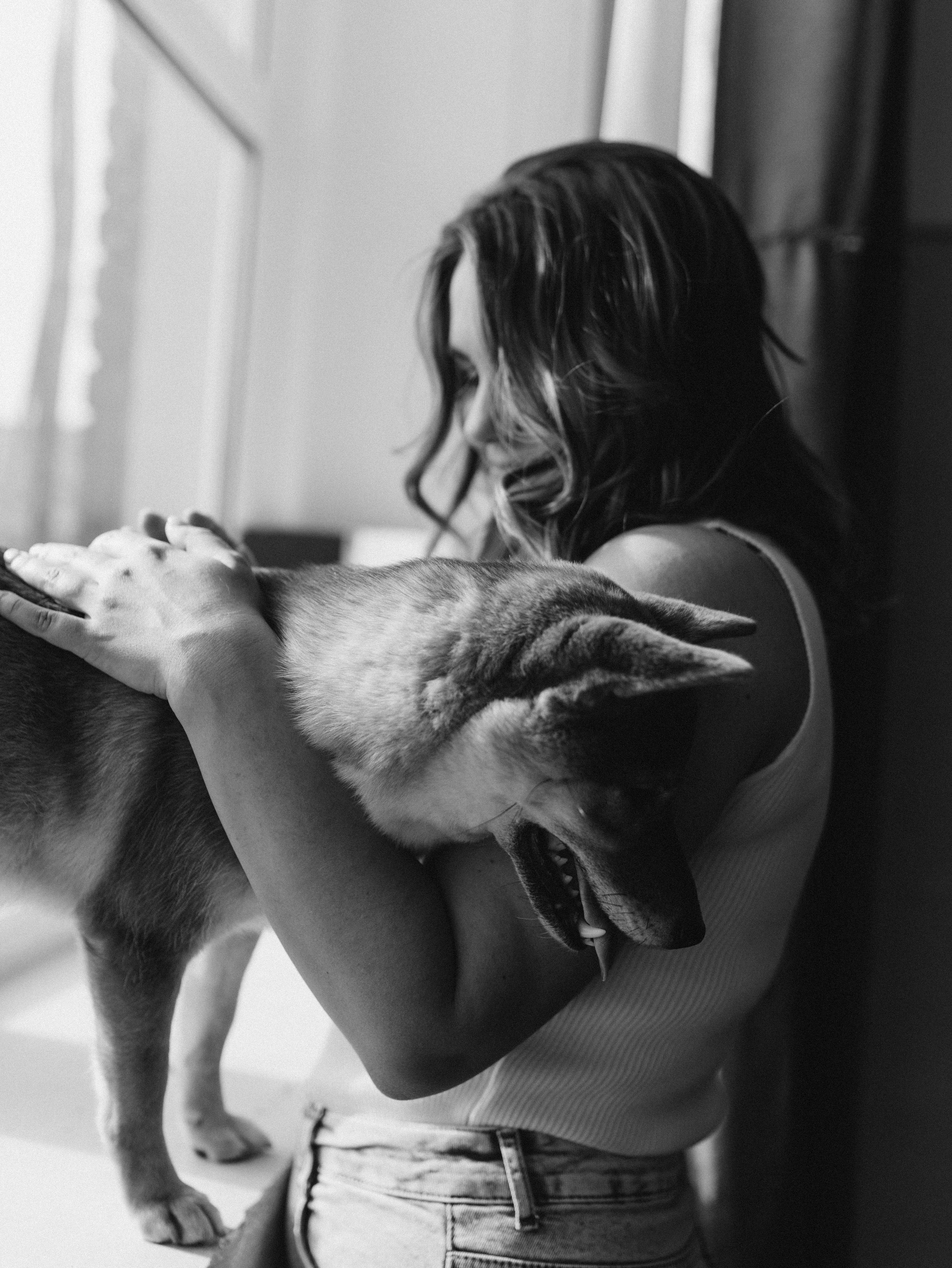 Мика и Настя. Фотограф-анималист в Москве Кириллова Татьяна