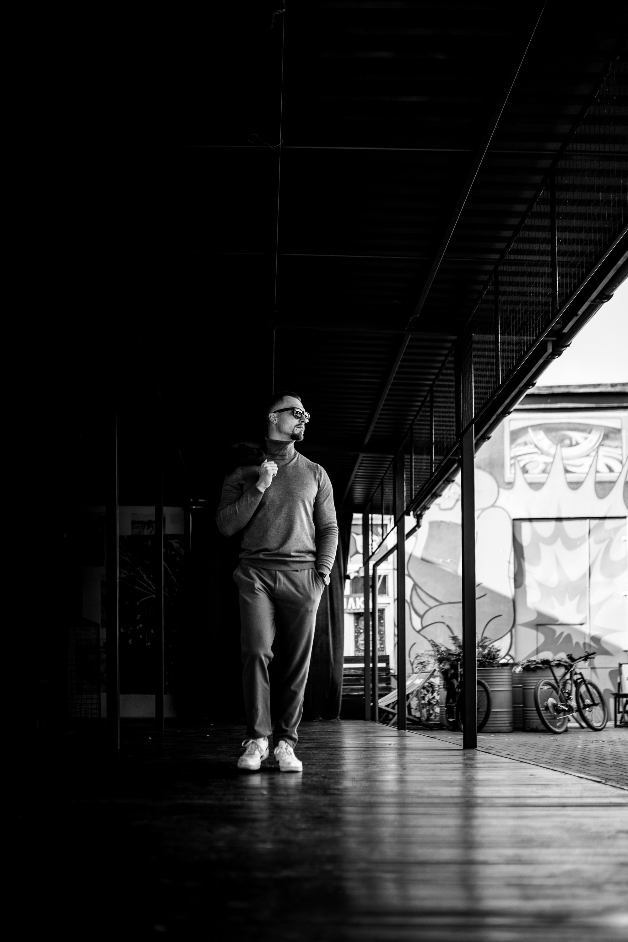 Pavel S. Street photographer Ksenya Loboda