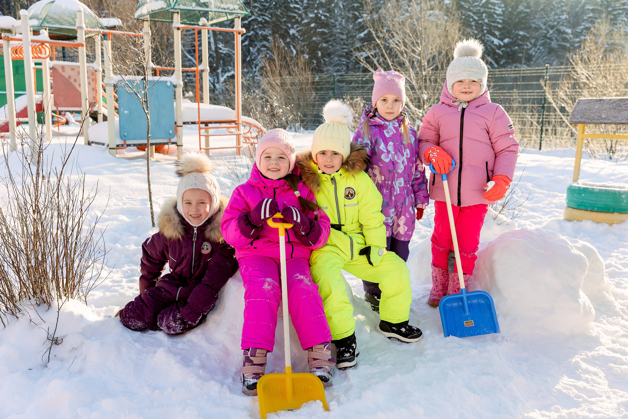 День в саду. Семейный и детский фотограф Комина Елена, Власиха, Одинцово