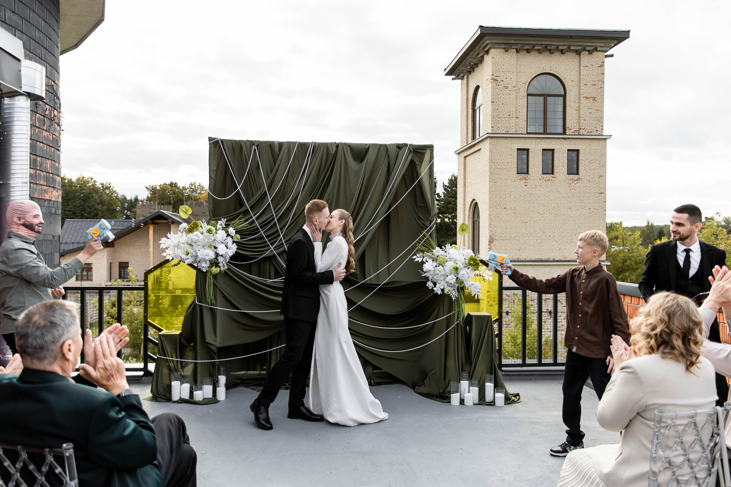 Выездная регистрация + Барвиха + банкет. Свадебный и семейный фотограф в Москве Диана Левченко