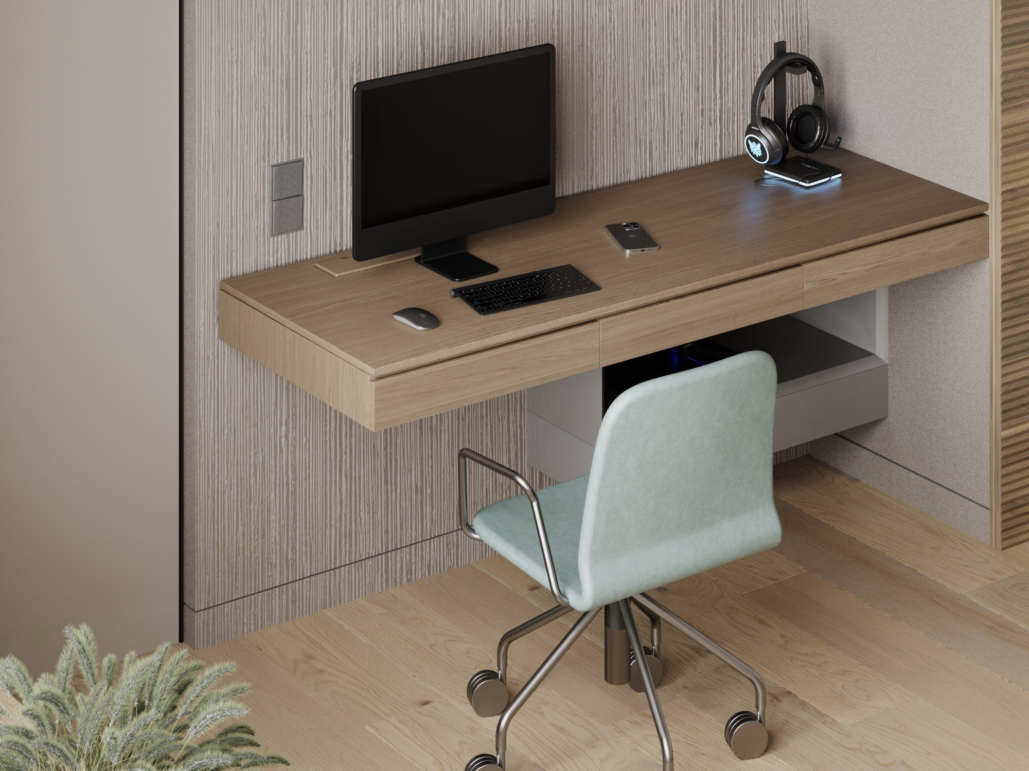 Концепция и детская зона «West Garden». Интерьеры и архитекура