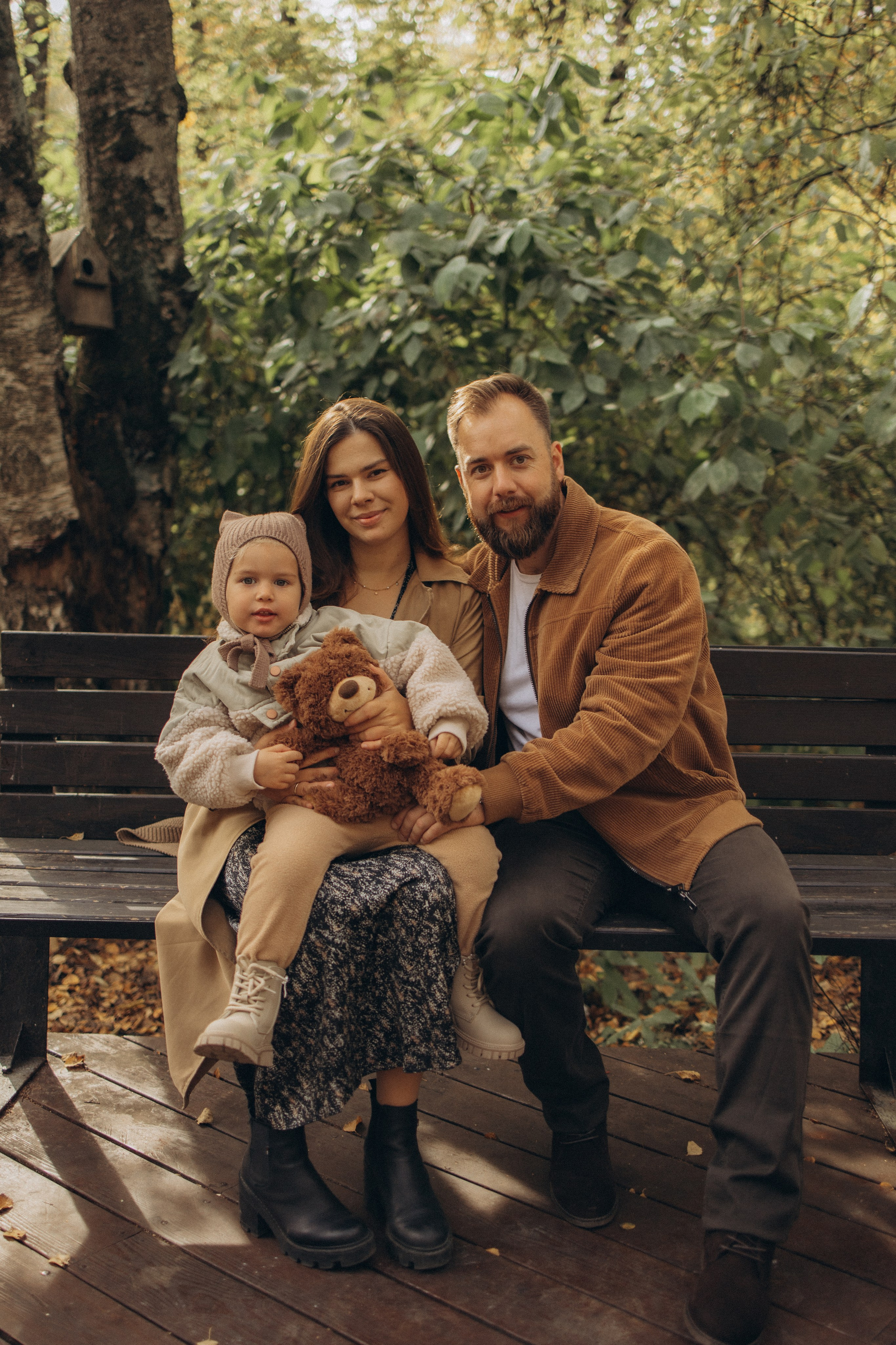 Одним осенним днем. Семейный фотограф в Москве Анастасия Шалда