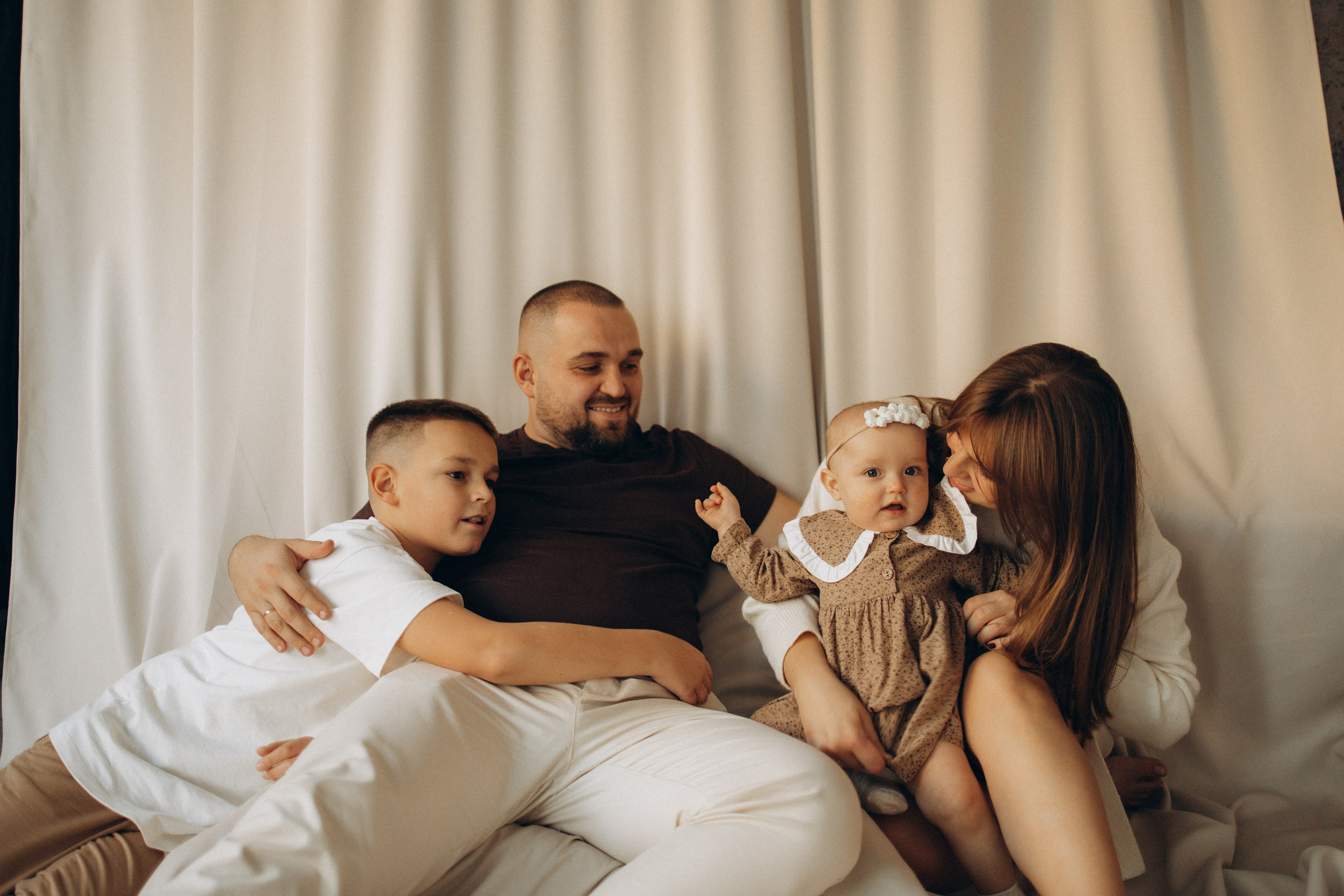 Первый годик Лизы. Семейный фотограф в Москве Анастасия Шалда