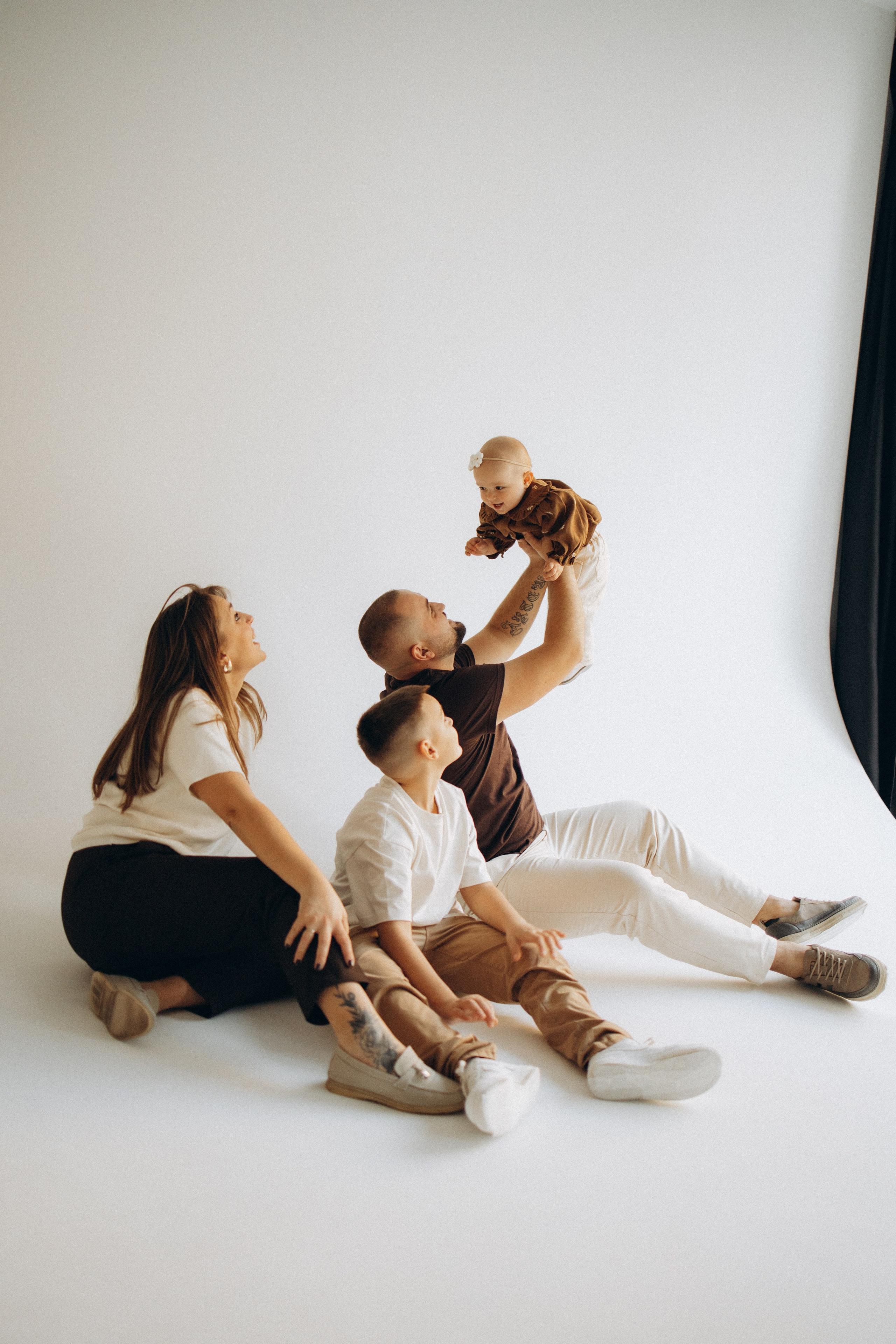 Первый годик Лизы. Семейный фотограф в Москве Анастасия Шалда