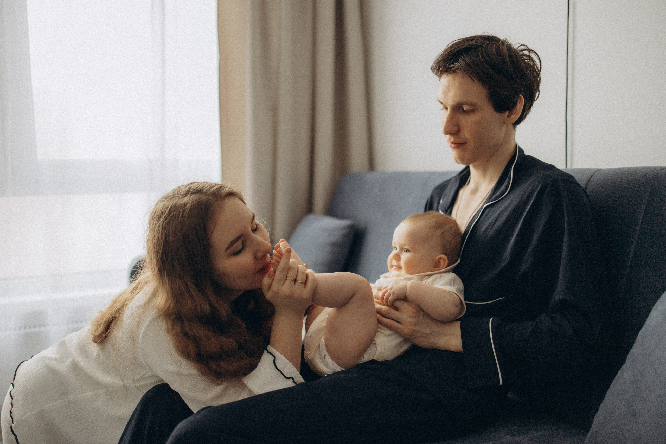 Полгодика до годика. Семейный фотограф в Москве Анастасия Шалда