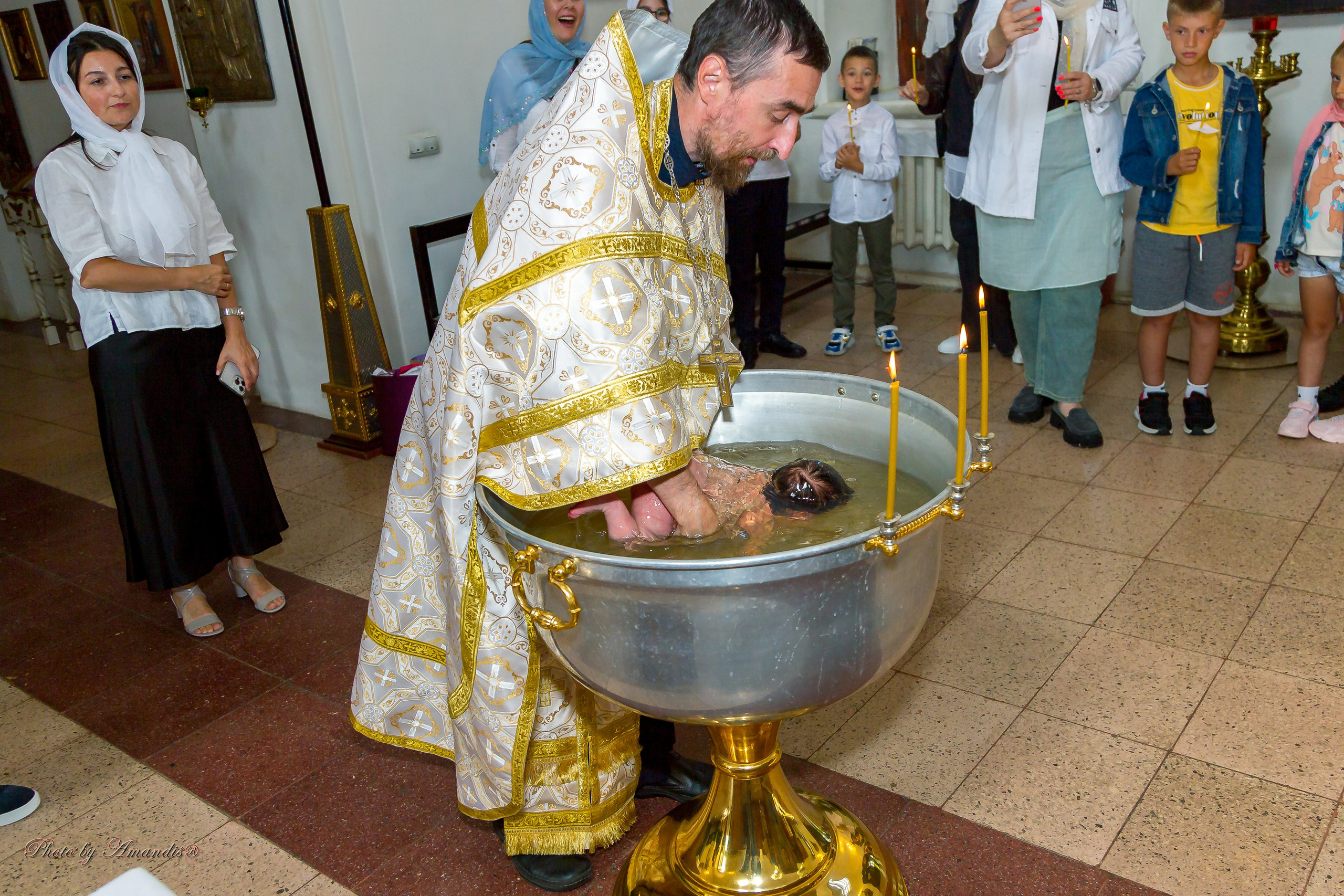 Крещение в д. Еганово (август 2024). Репортажная съемка в Москве и области. Анималистика