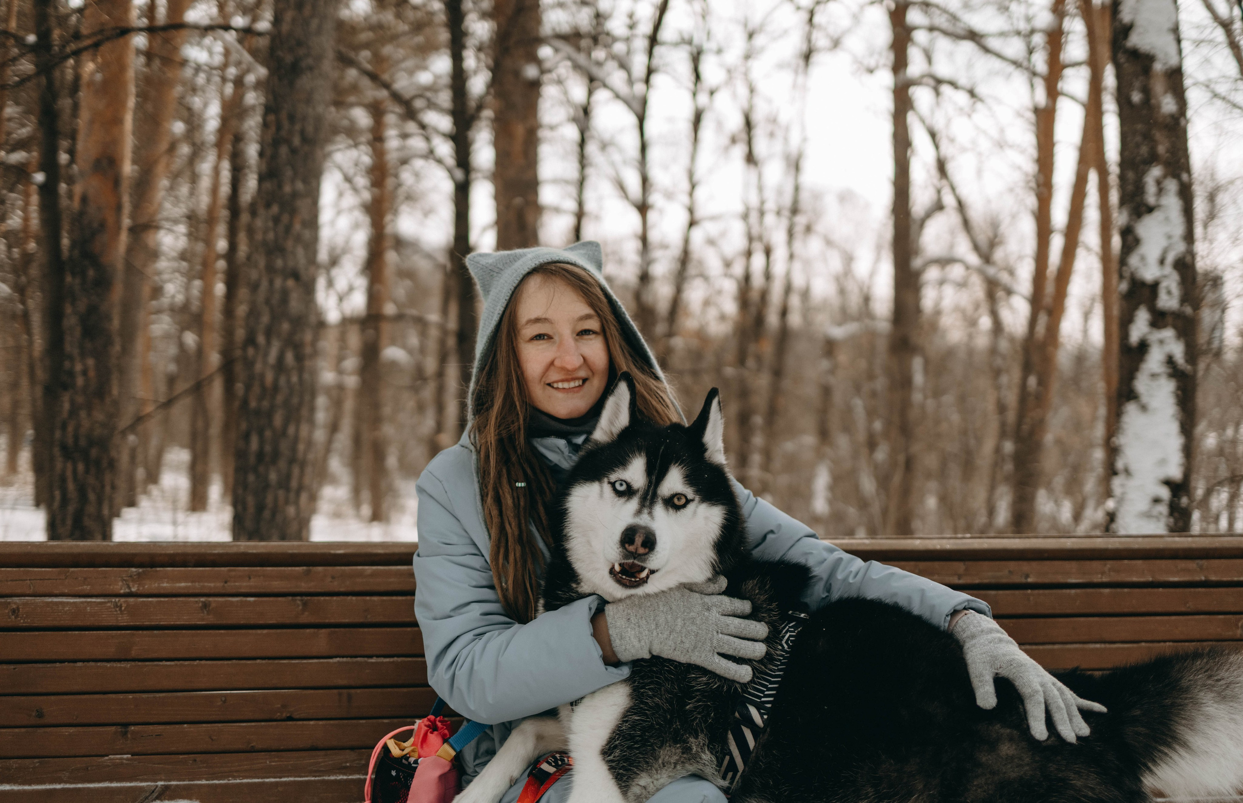 Анна и Вегас. Фотограф-анималист в Екатеринбурге | Кристина