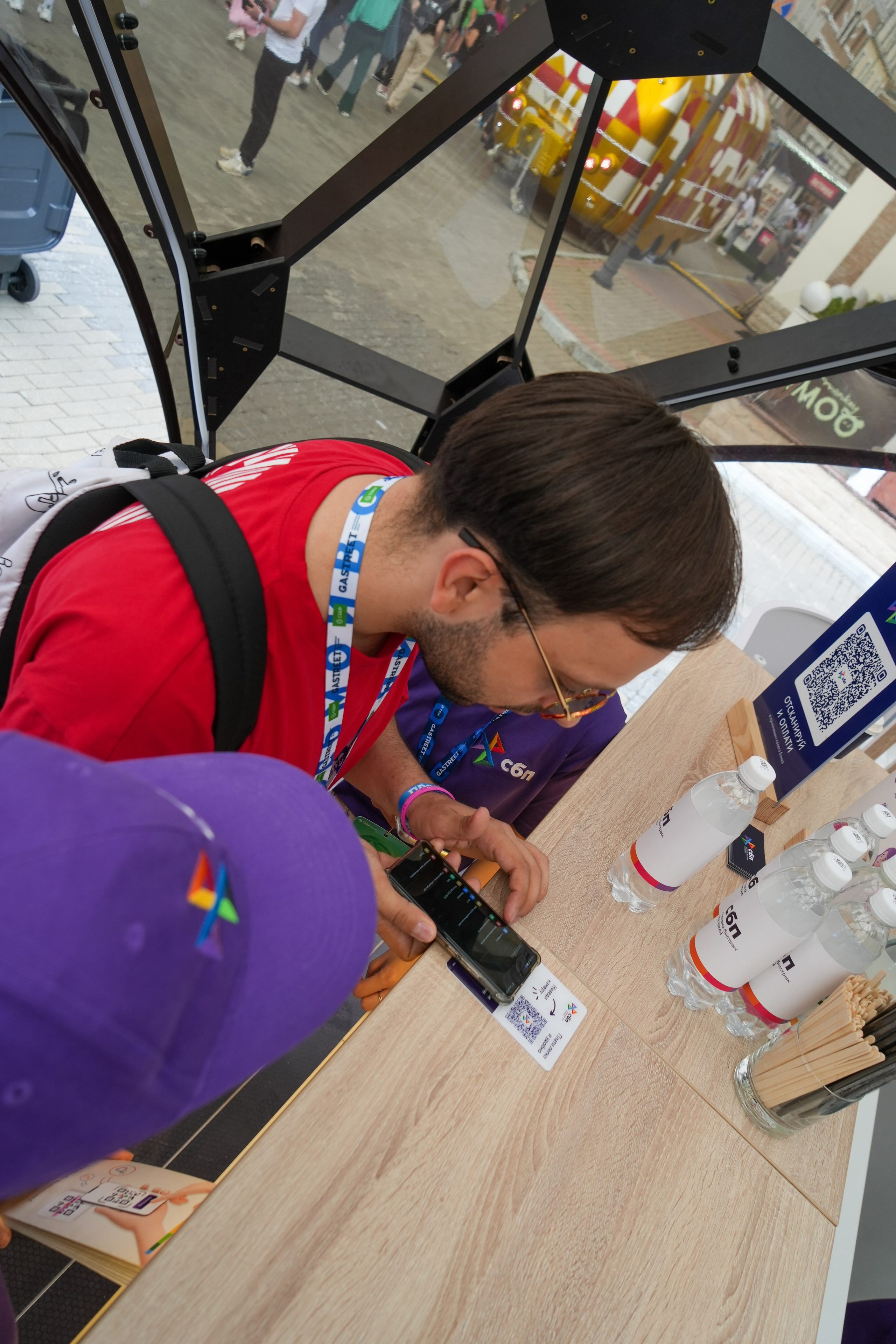 Фотоотчет партнерской интеграции СБП на Gastreet 2023. Репортажный фотограф в Красной Поляне и Сочи Павлюченко Екатерина