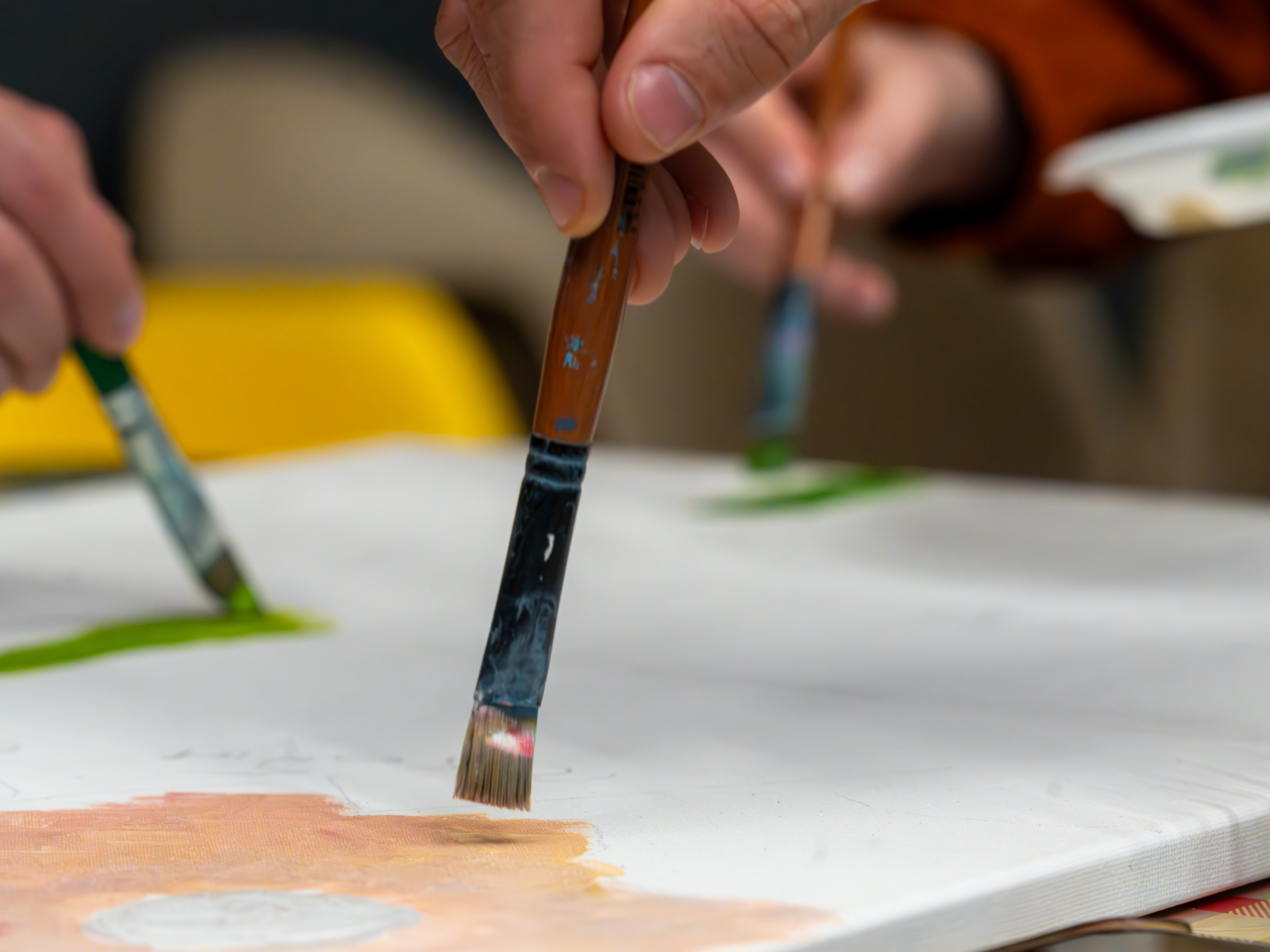 MICE мероприятие — мастер класс по акварели. Репортажный фотограф в Красной Поляне и Сочи Павлюченко Екатерина