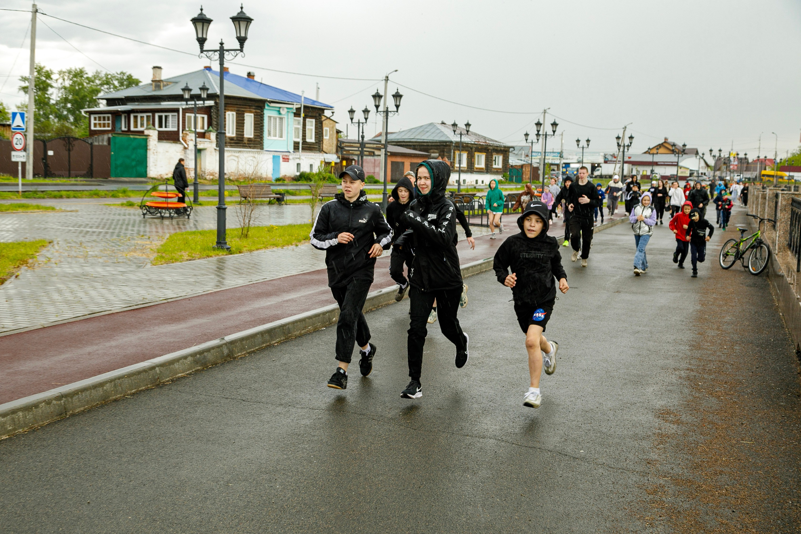 «СпортЛето» и «Зарядка с чемпионом» — семья Сармачевых 😋. Фотограф Андрей Гузеев
