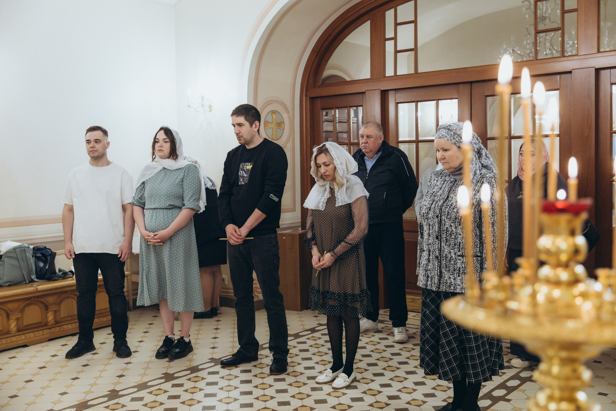 Крещение Павла. Фотограф на крещение в Рязани. Семейный фотограф