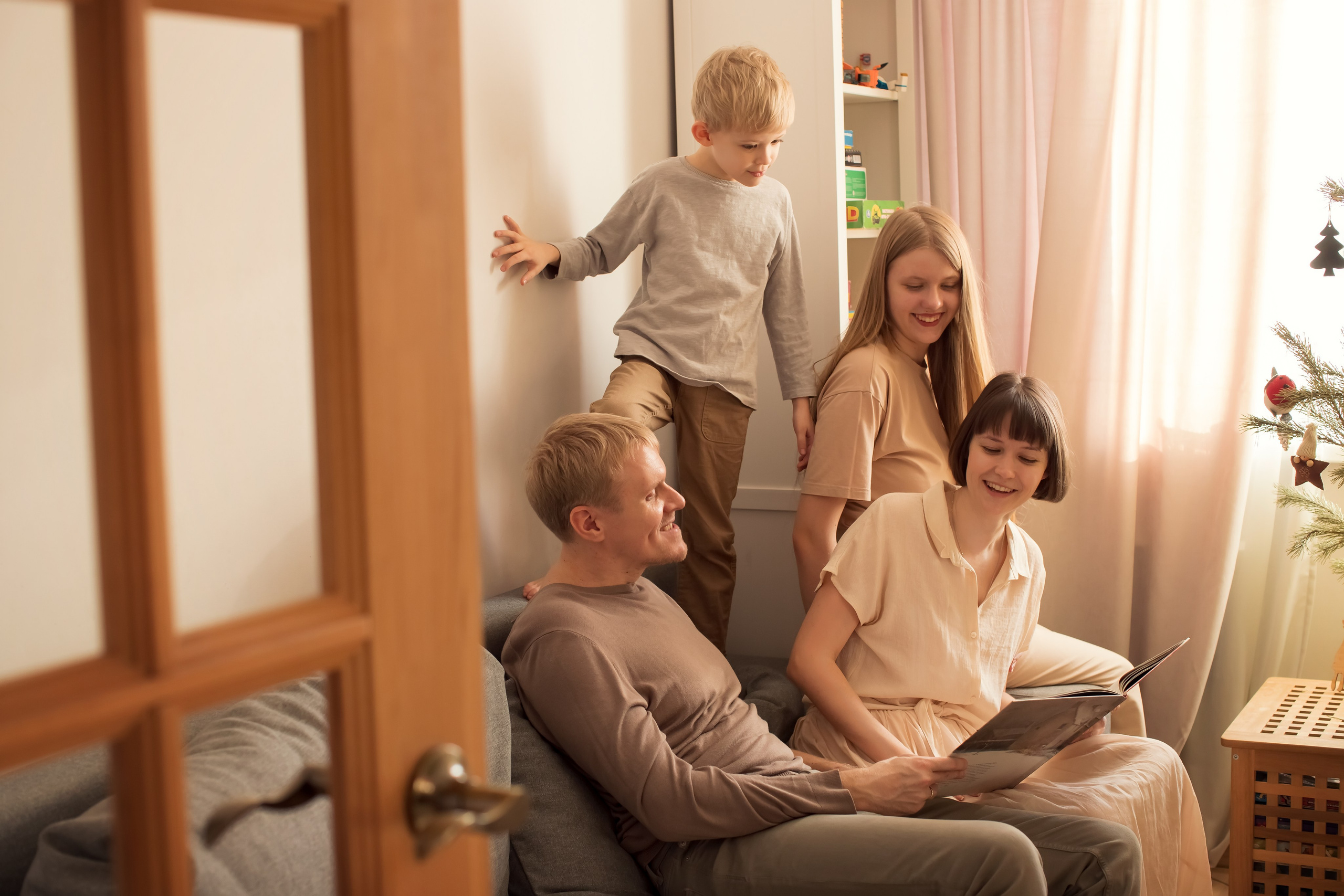 Старый Новый год. Семейный и детский фотограф в Саратове Полина Коткина