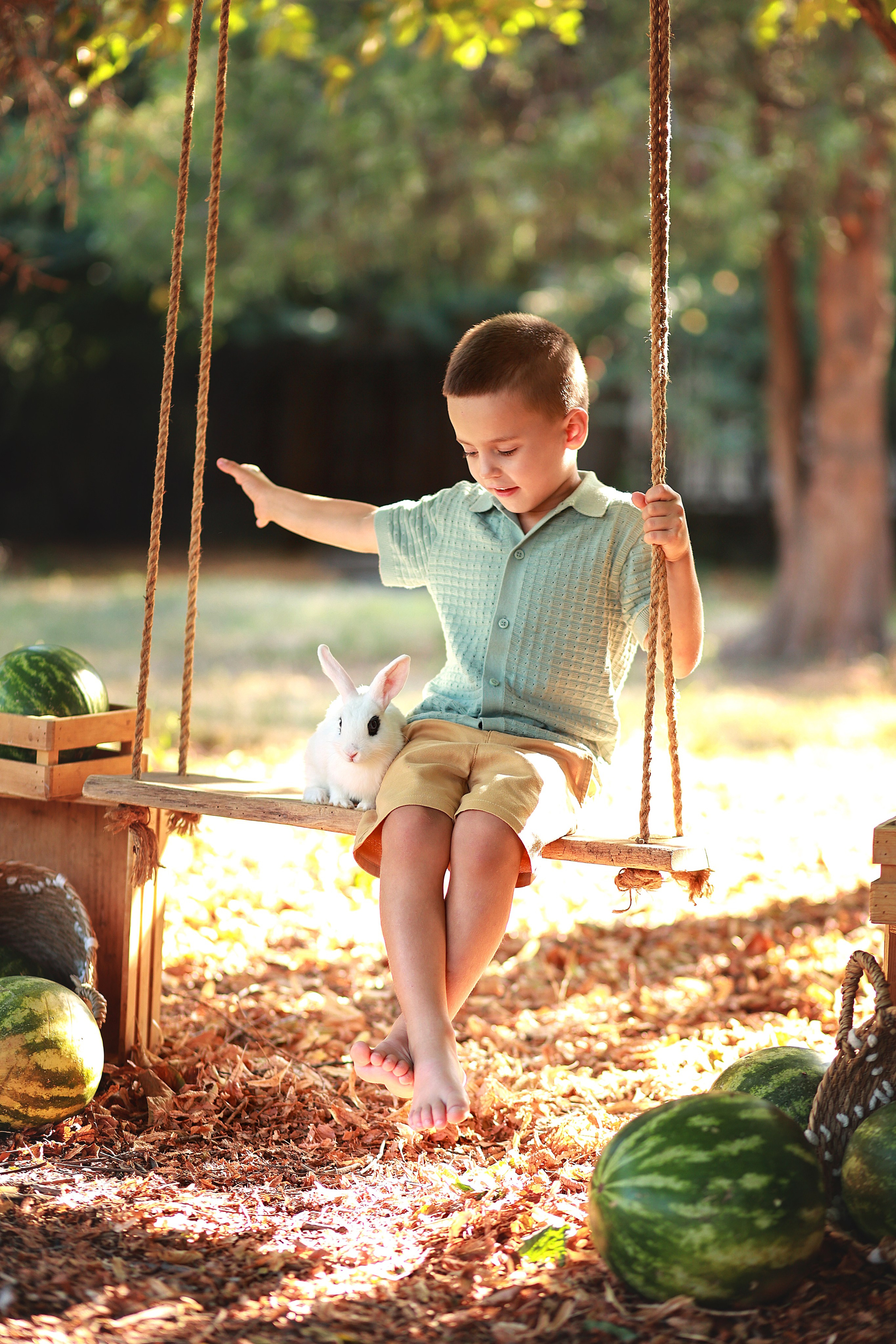 Арбузный фотодень. Детский семейный фотограф Краснодар