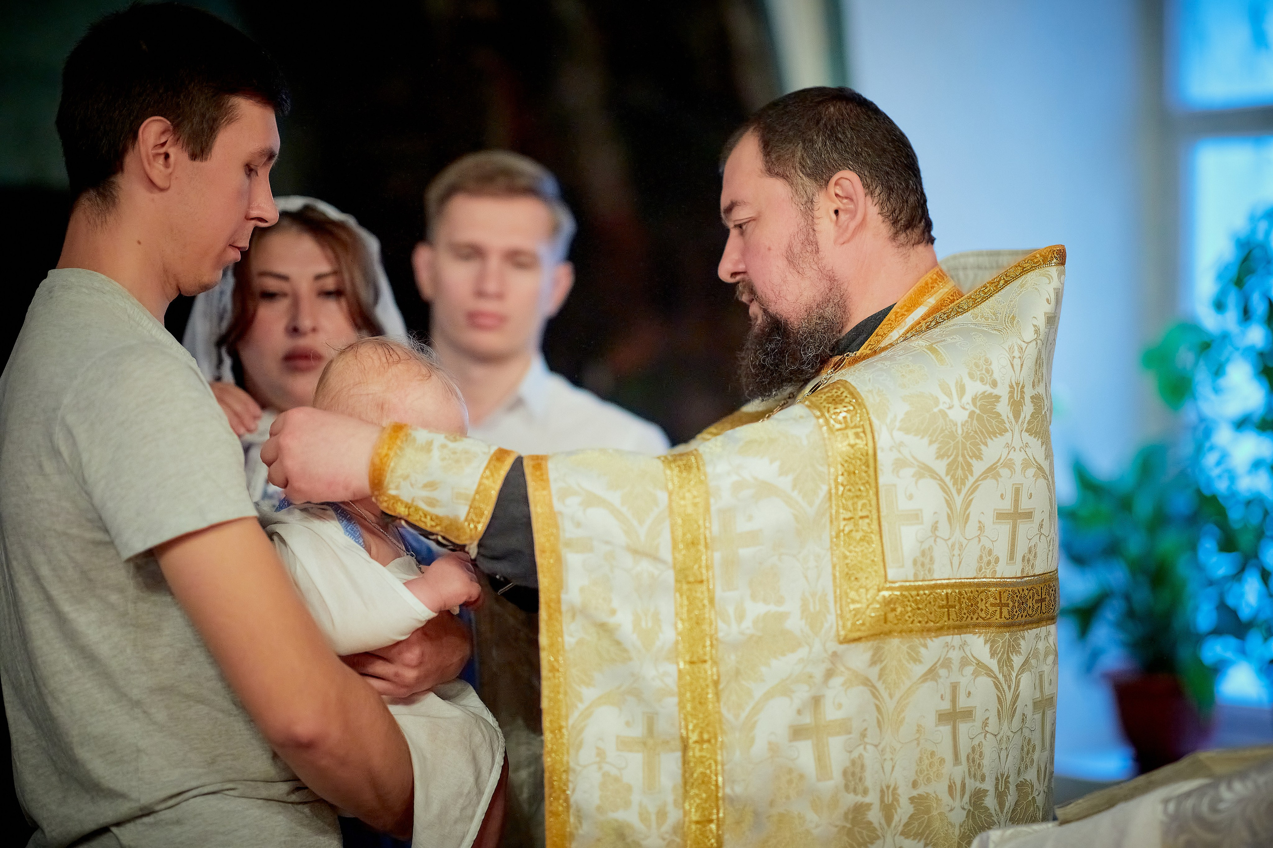 Крещение Егорушки. Семейный и детский фотограф в Ярославле Юлия Галашина
