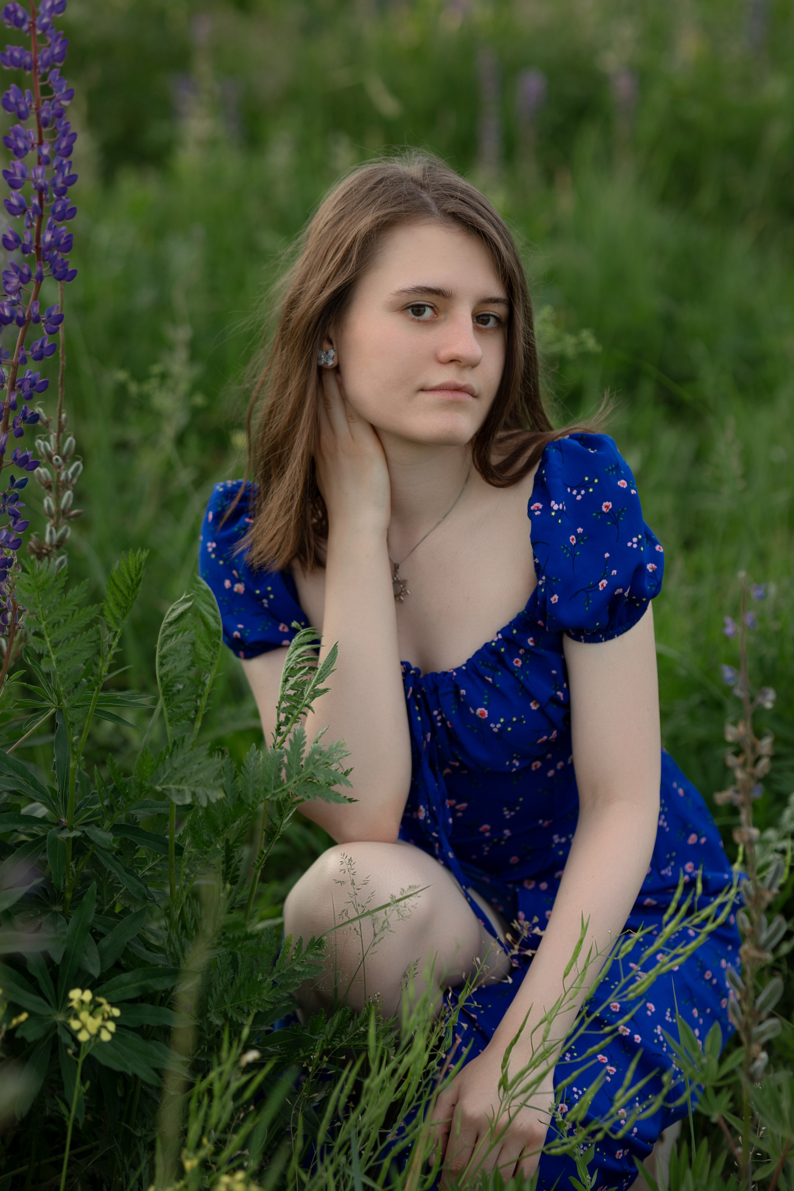 Фотосъемка в люпинах