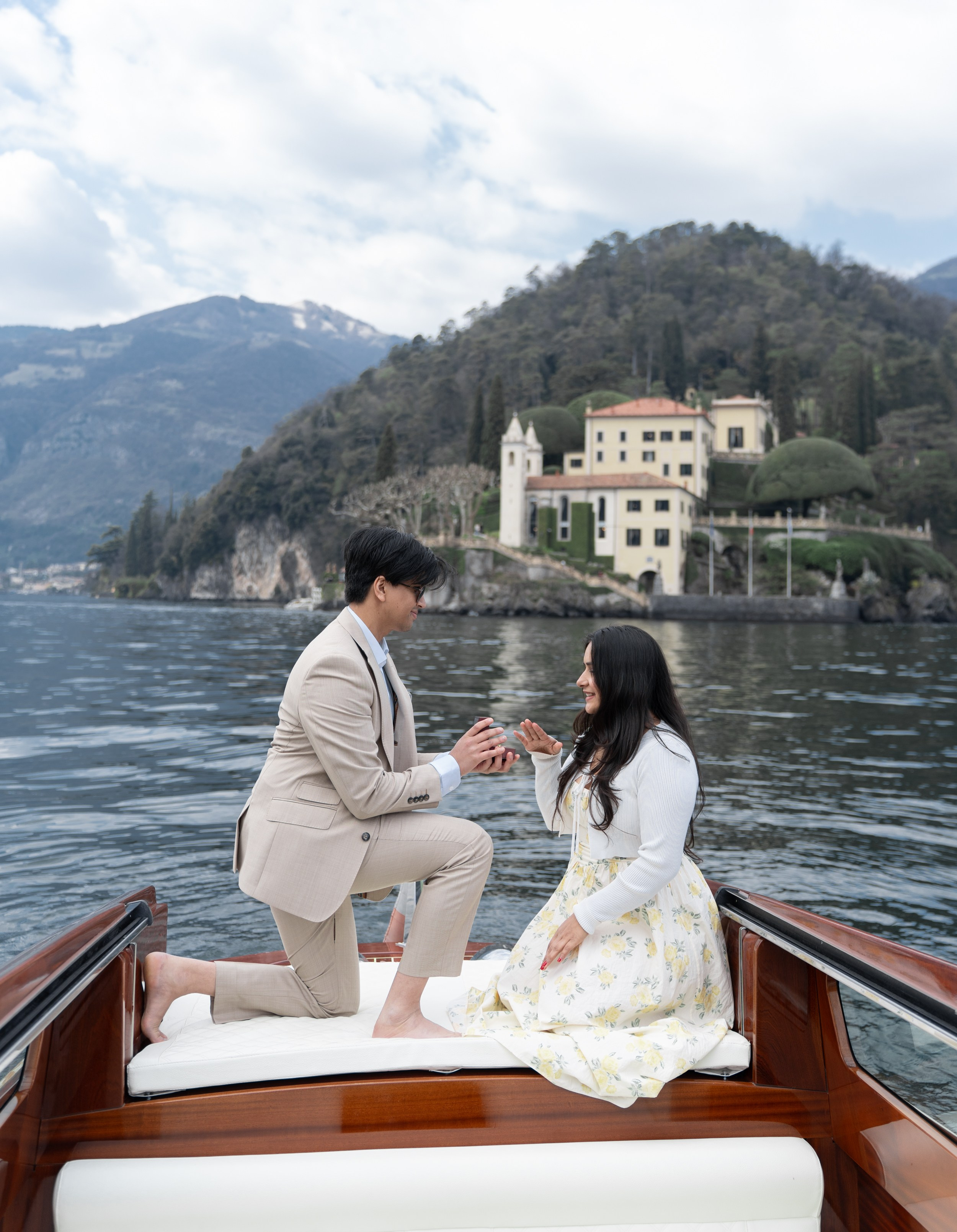 Addy & Fiance. Maria Anistratova | Destination Photographer, Videographer & Drone Pilot — Lake Como