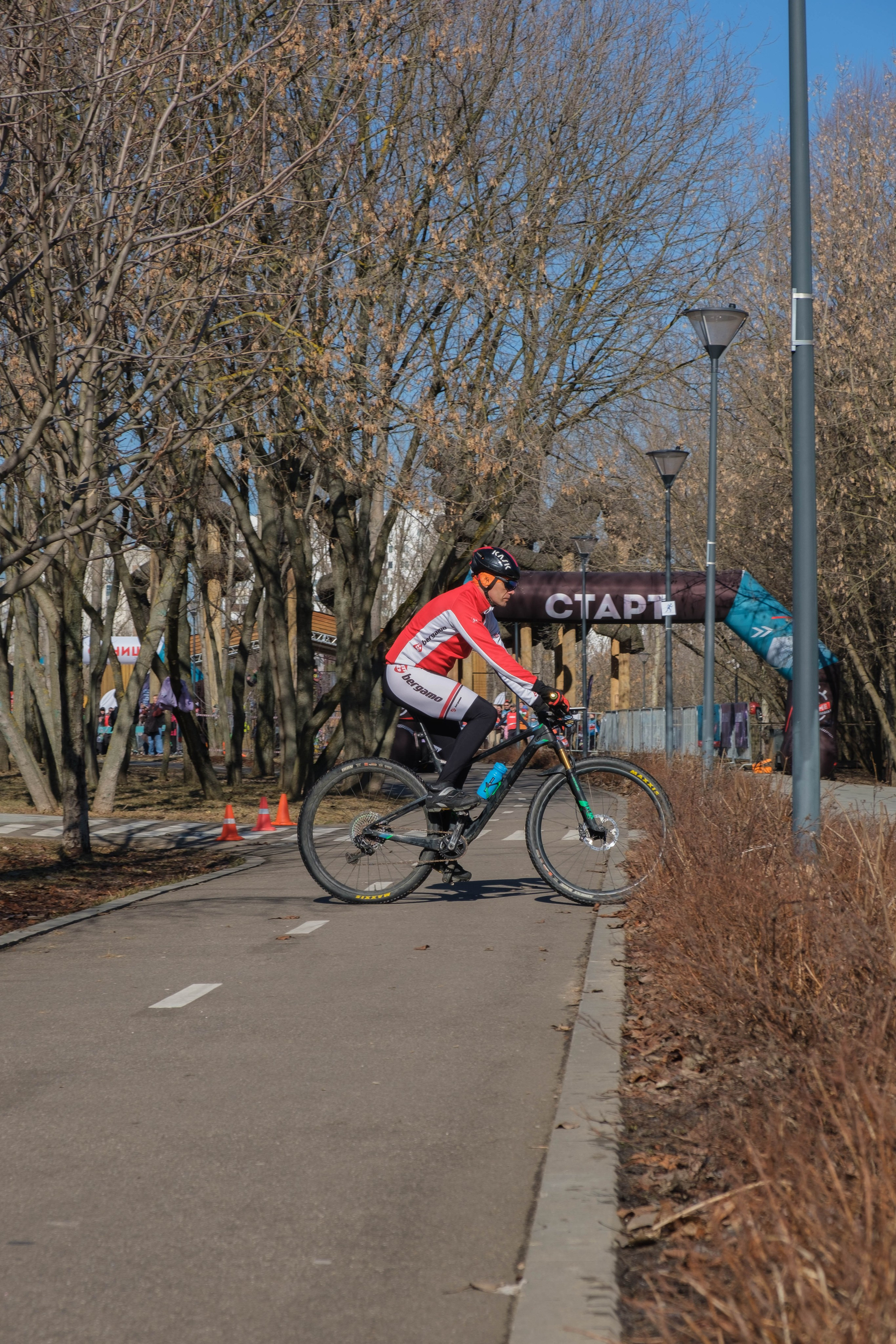 8 марта в парке. Фотограф Диана Иремадзе