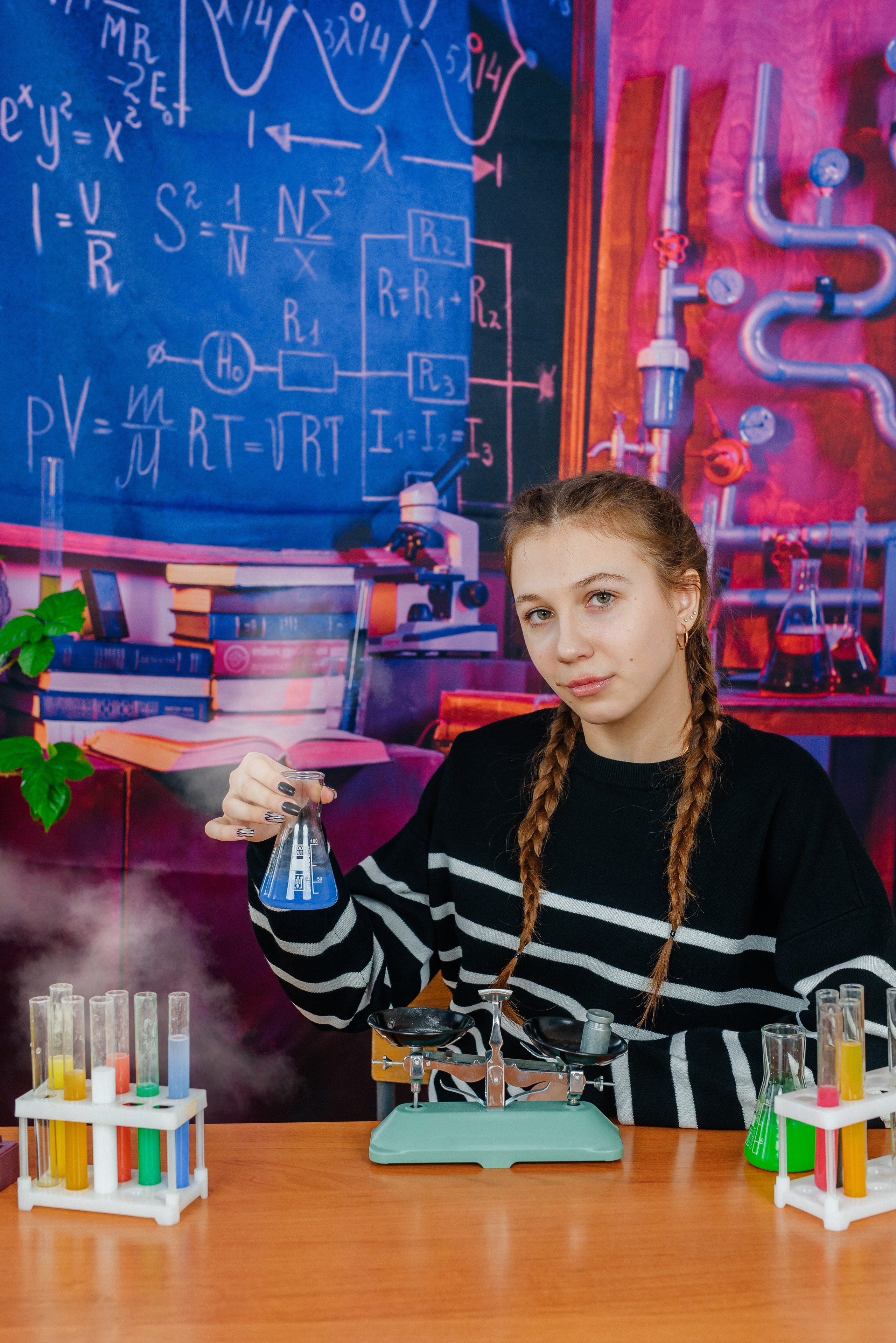 Урок химии. Семейный фотограф в Барнауле