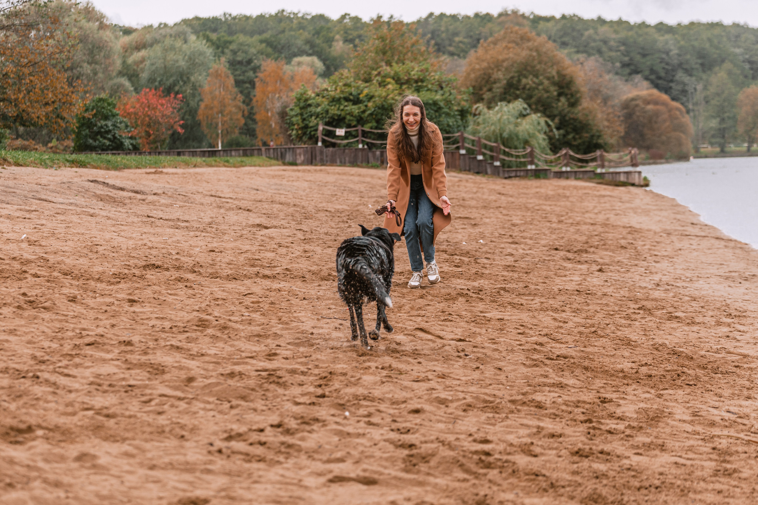 Юля и Фортуна. Фотограф-анималист Татьяна Степанова